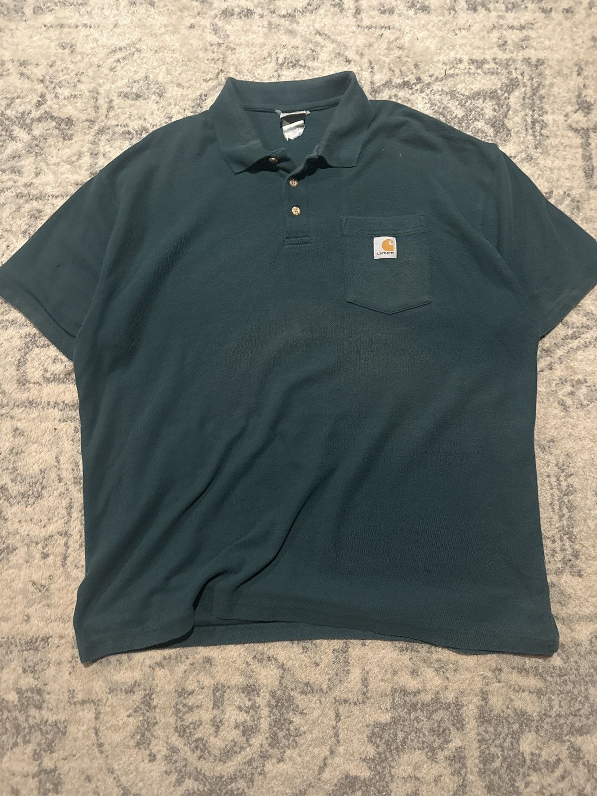 Carhartt Vintage carhartt polo Size US XL / EU 56 / 4 - 1 Thumbnail