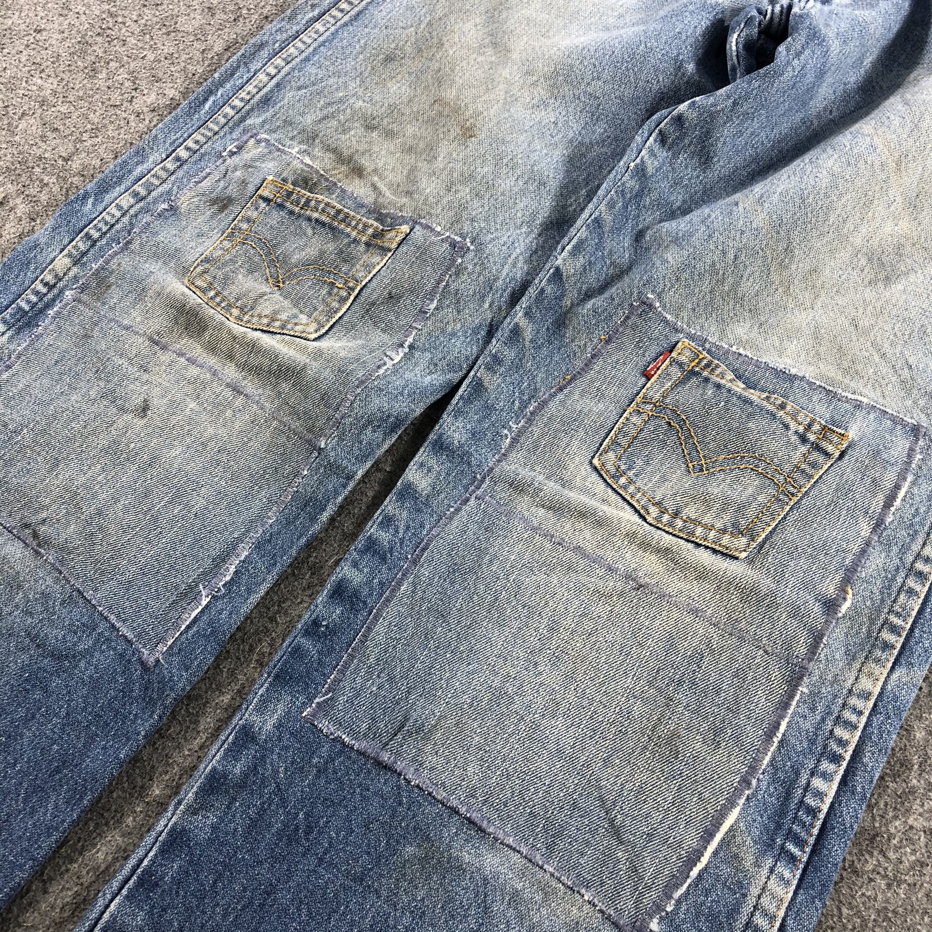 Vintage Vintage Blue Wash Wrangler Jeans-J2051 Size US 31 - 8 Thumbnail