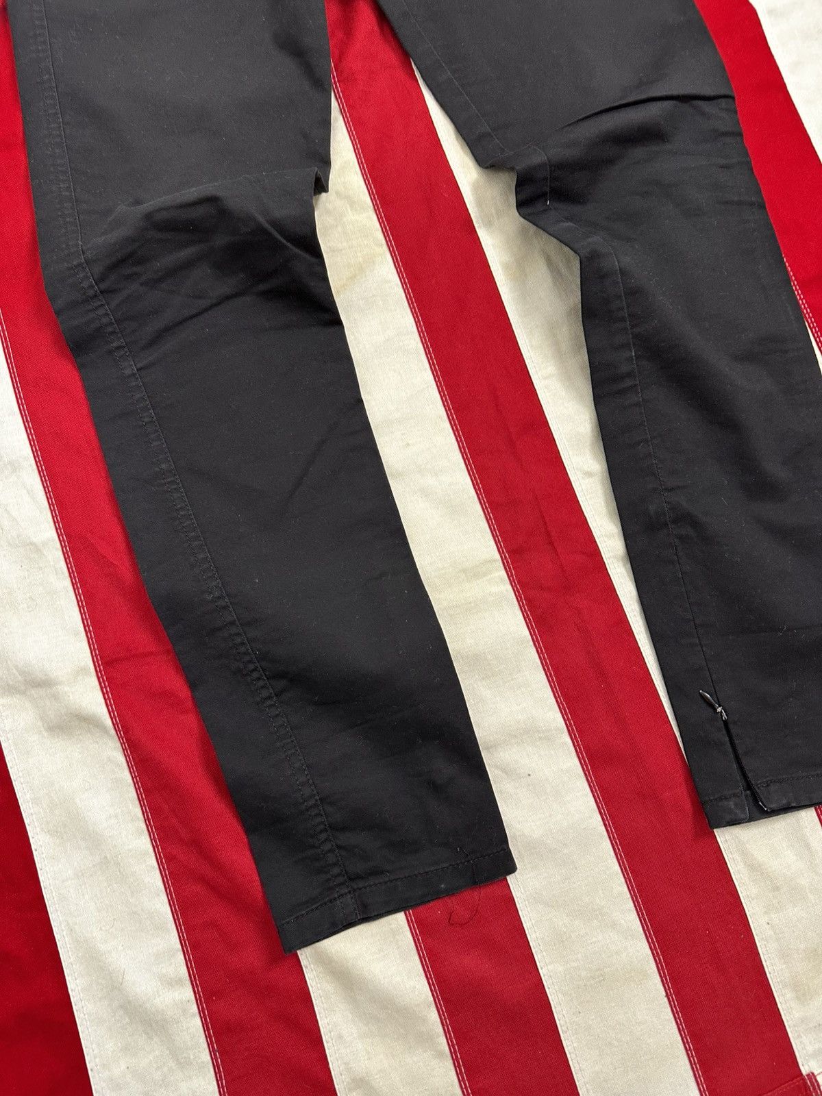 Dolce & Gabbana Vintage D&G (Dolce & Gabbana) black jeans with ankle zips Size 26" / US 2 / IT 38 - 8 Thumbnail