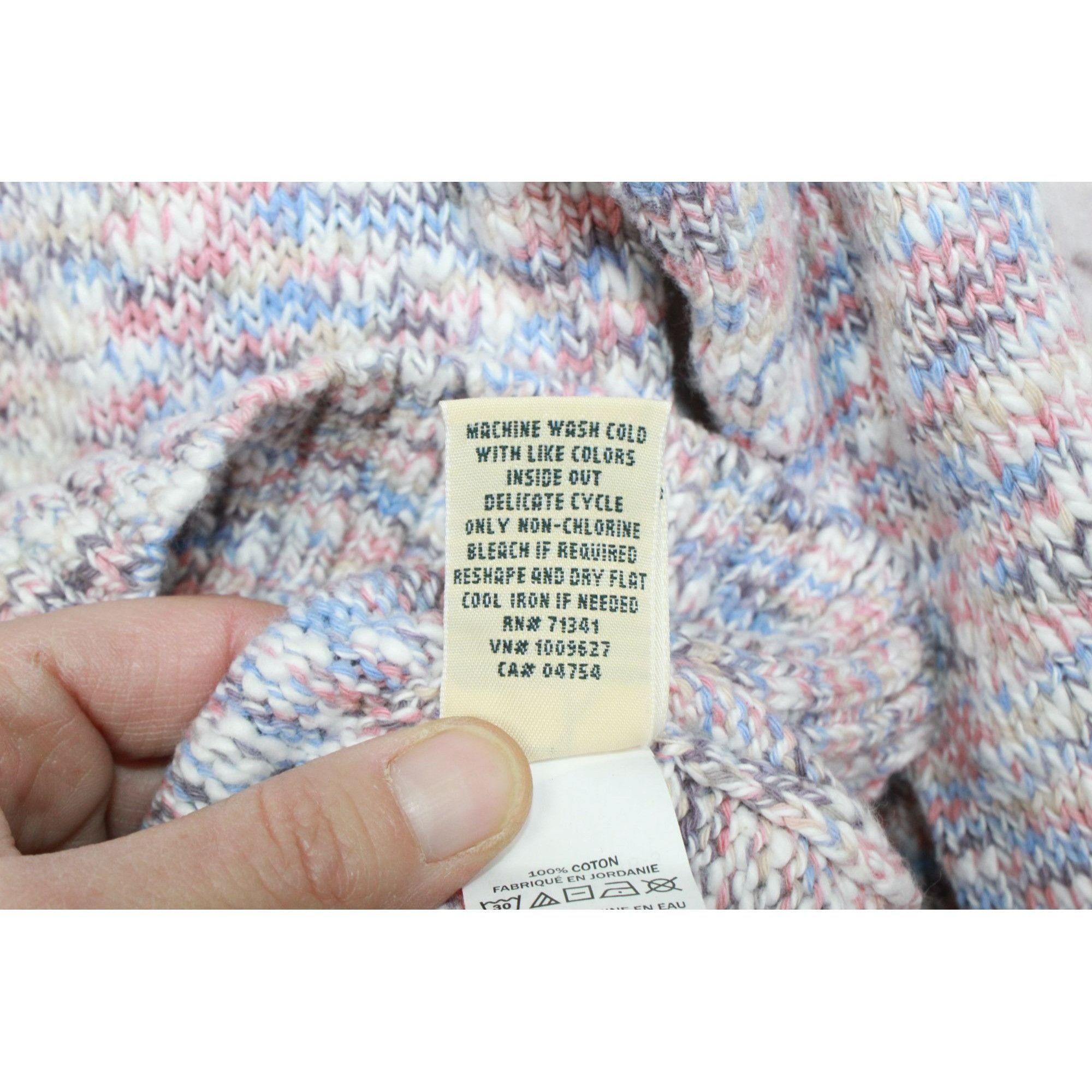 L.L. Bean LL Bean Women's Ragg Sweater Crewneck Space Dye Size XS / US 0-2 / IT 36-38 - 9 Thumbnail