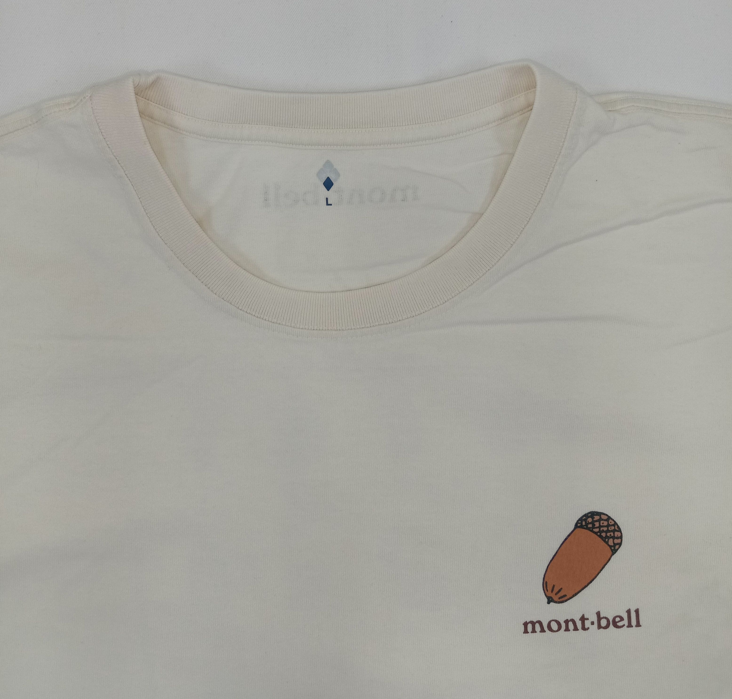 Montbell Vintage Montbell T Shirt Size US L / EU 52-54 / 3 - 6 Thumbnail