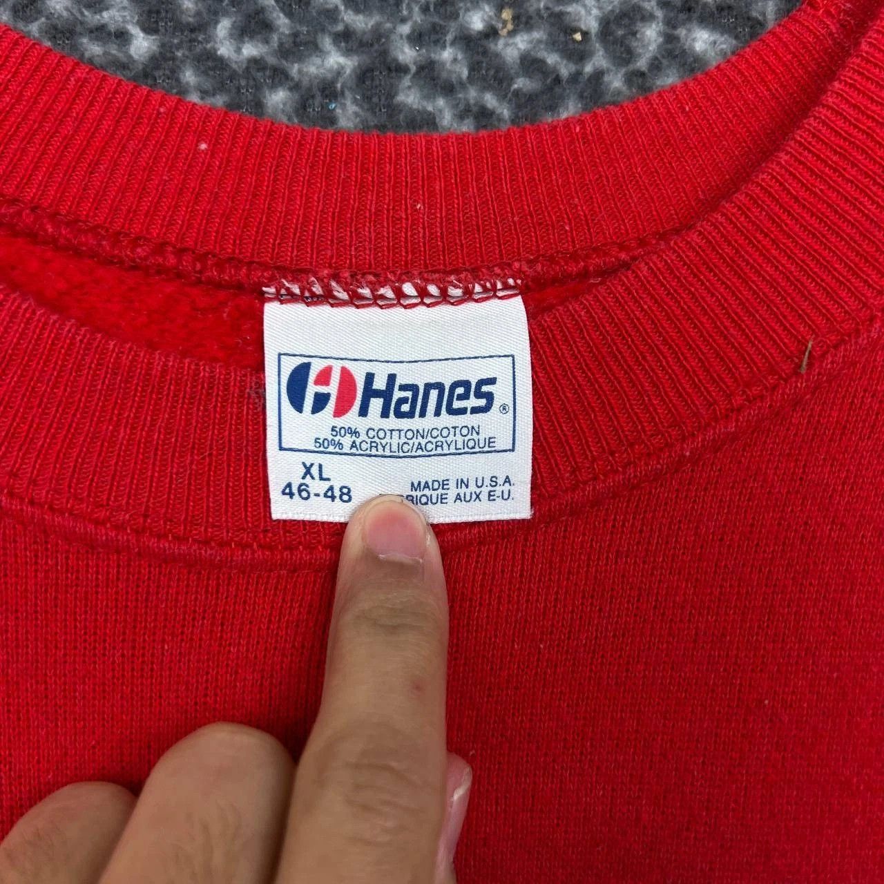Hanes Vintage Teddy Bear Sweatshirt Women Fleece Hanes XL Size XL / US 12-14 / IT 48-50 - 6 Thumbnail