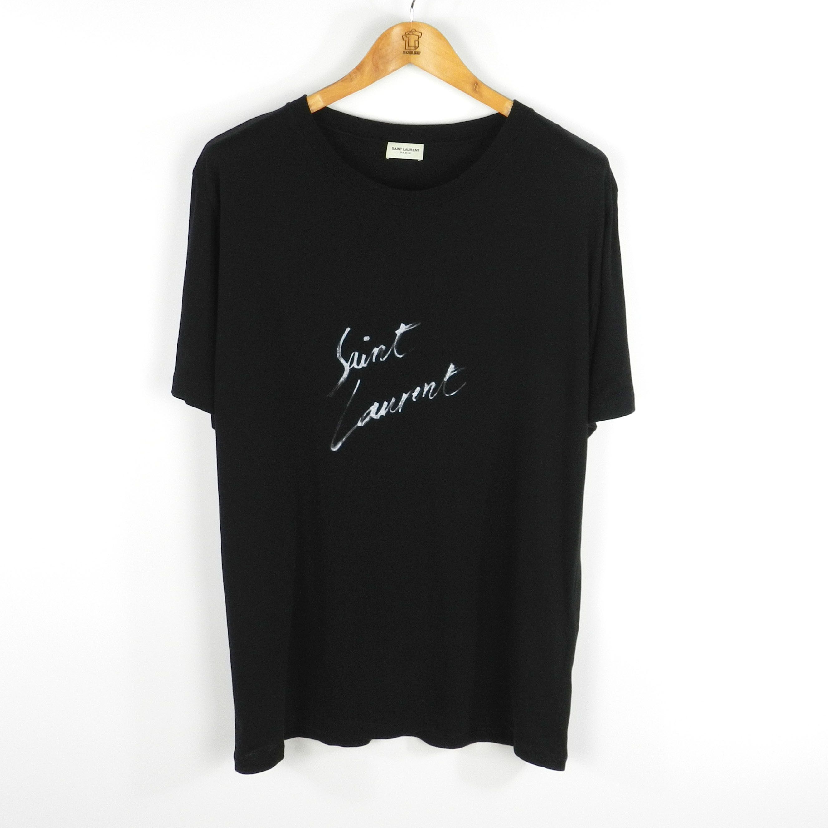 Saint Laurent Paris Saint Laurent white T-shirt SL logo