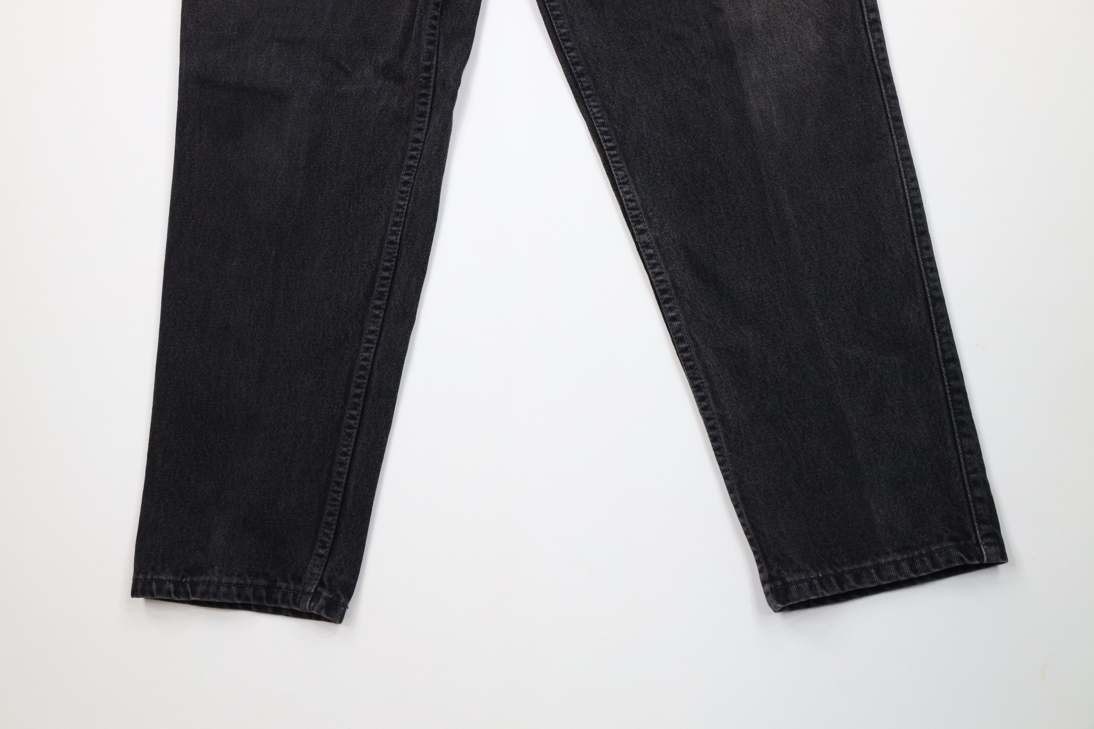 Levi's Vintage 90s Levis 545 Loose Fit Denim Jeans Black USA Size US 36 / EU 52 - 4 Thumbnail