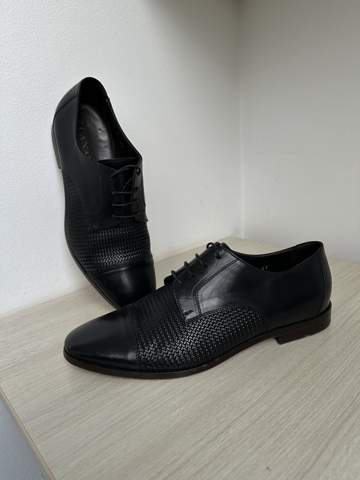 Canali Canali Leather Oxford Shoes Size US 8 / EU 41 - 1 Thumbnail