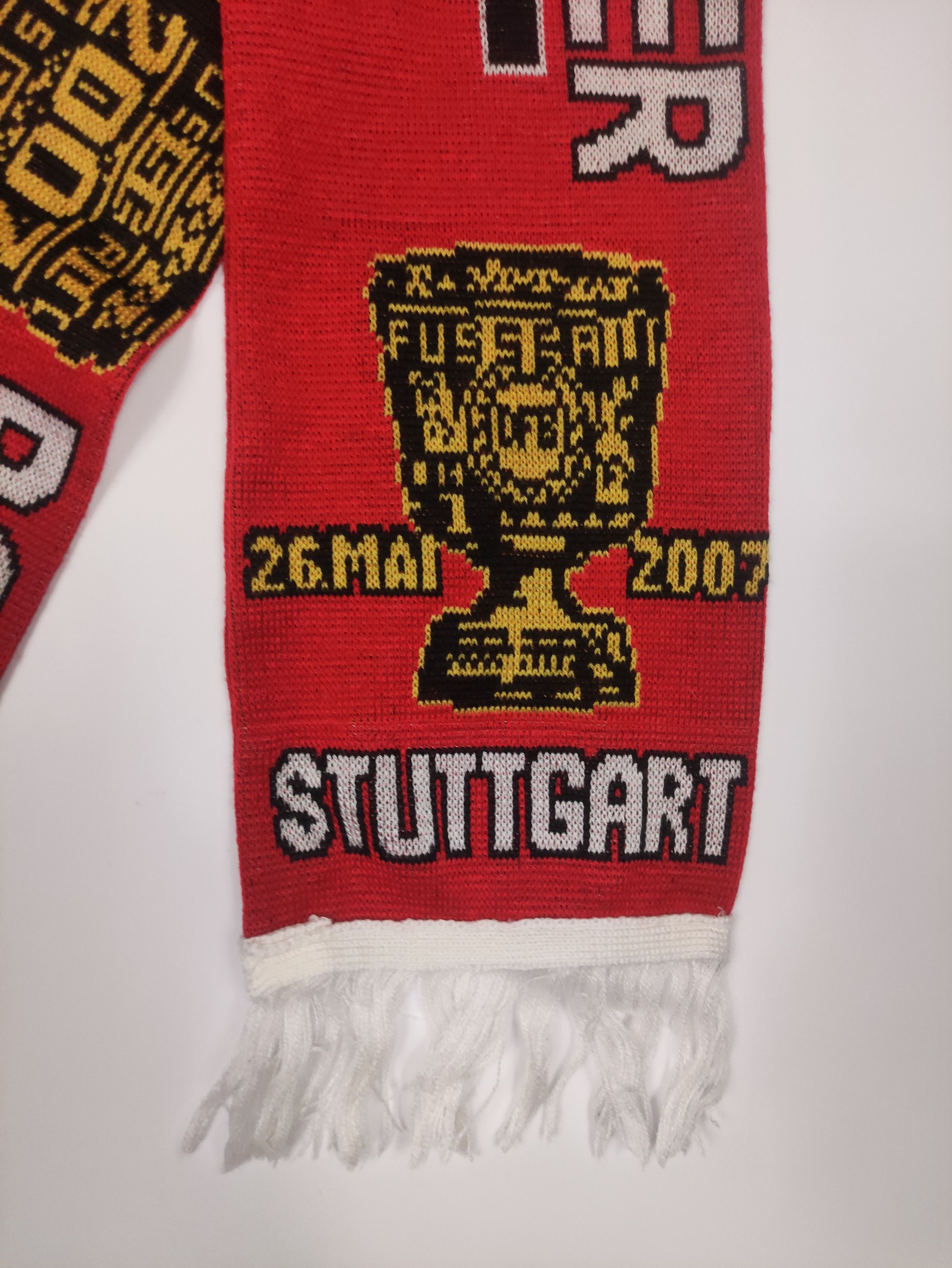 Other VFB Stuttgart "2007 Deutscher Pokalsieger" Scarf Size ONE SIZE - 2 Thumbnail