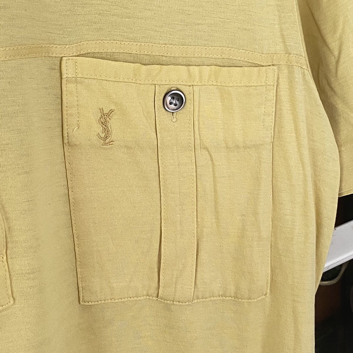 Vintage YSL polo shirt double pocket