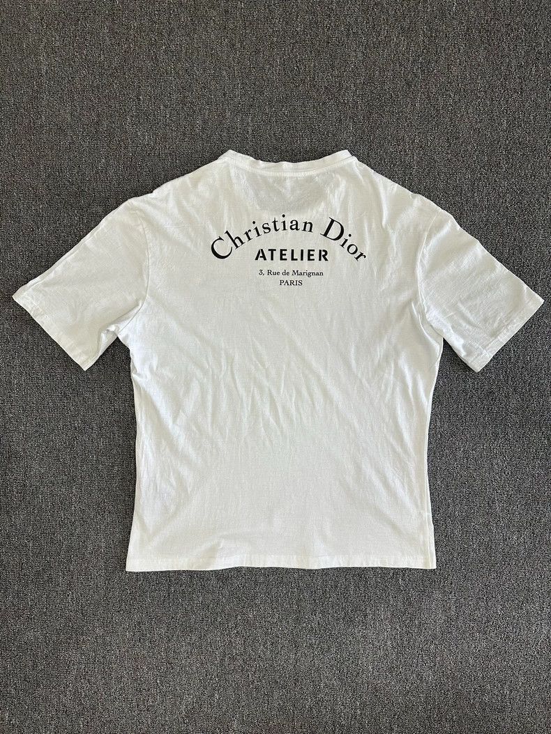 Dior Dior Christian Dior Vintage White T-shirt Size US M / EU 48-50 / 2 - 2 Thumbnail