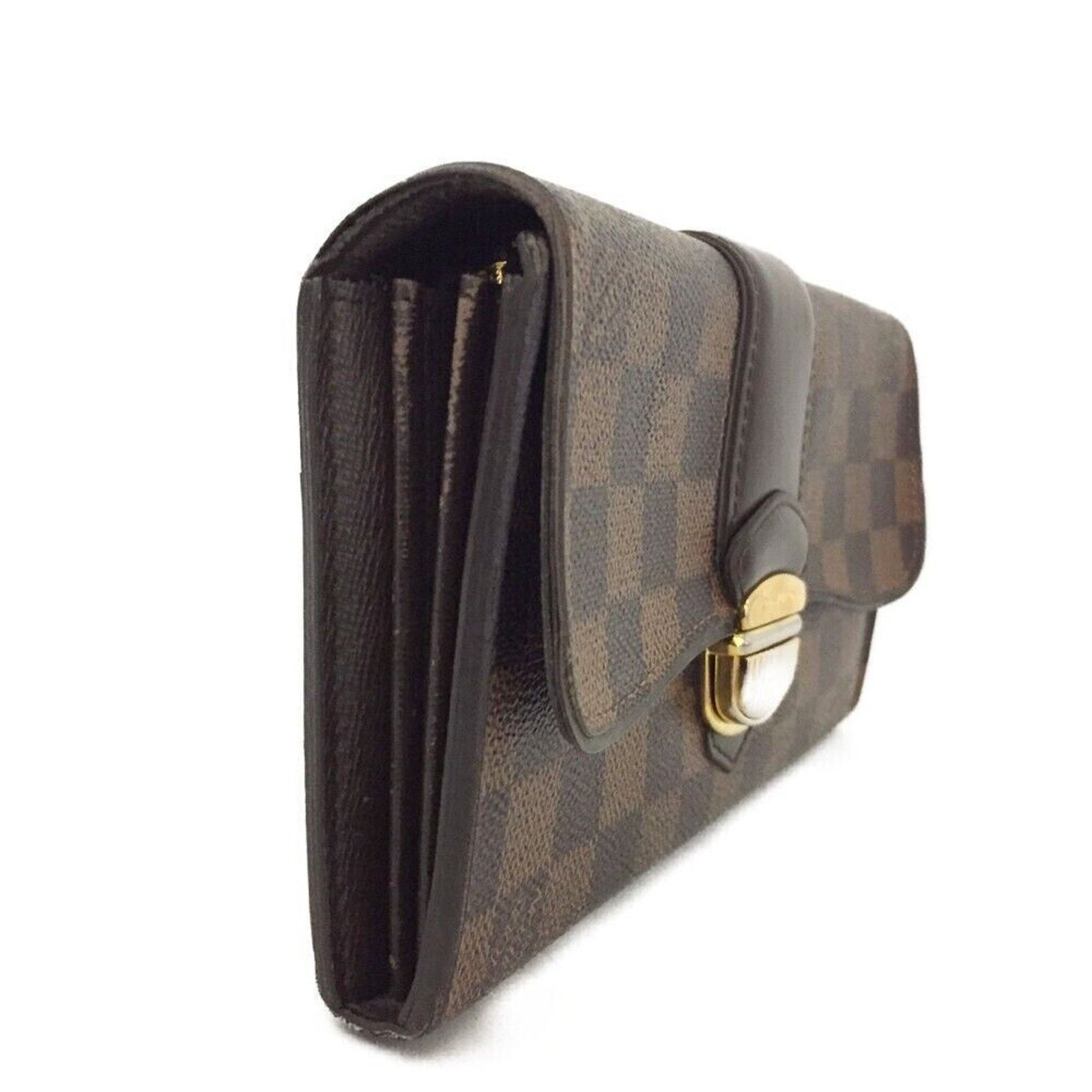Louis Vuitton Louis Vuitton Damier Portefeiulle Sistina Long Bifold Wallet Size ONE SIZE - 4 Thumbnail