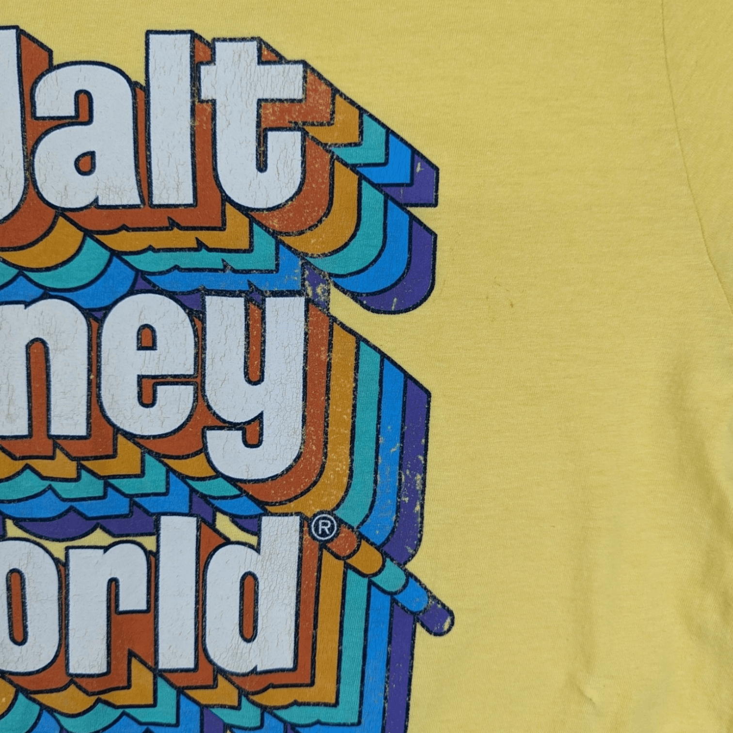 Disney WALT DISNEY World Big Spell Out T-Shirt Size US L / EU 52-54 / 3 - 5 Thumbnail