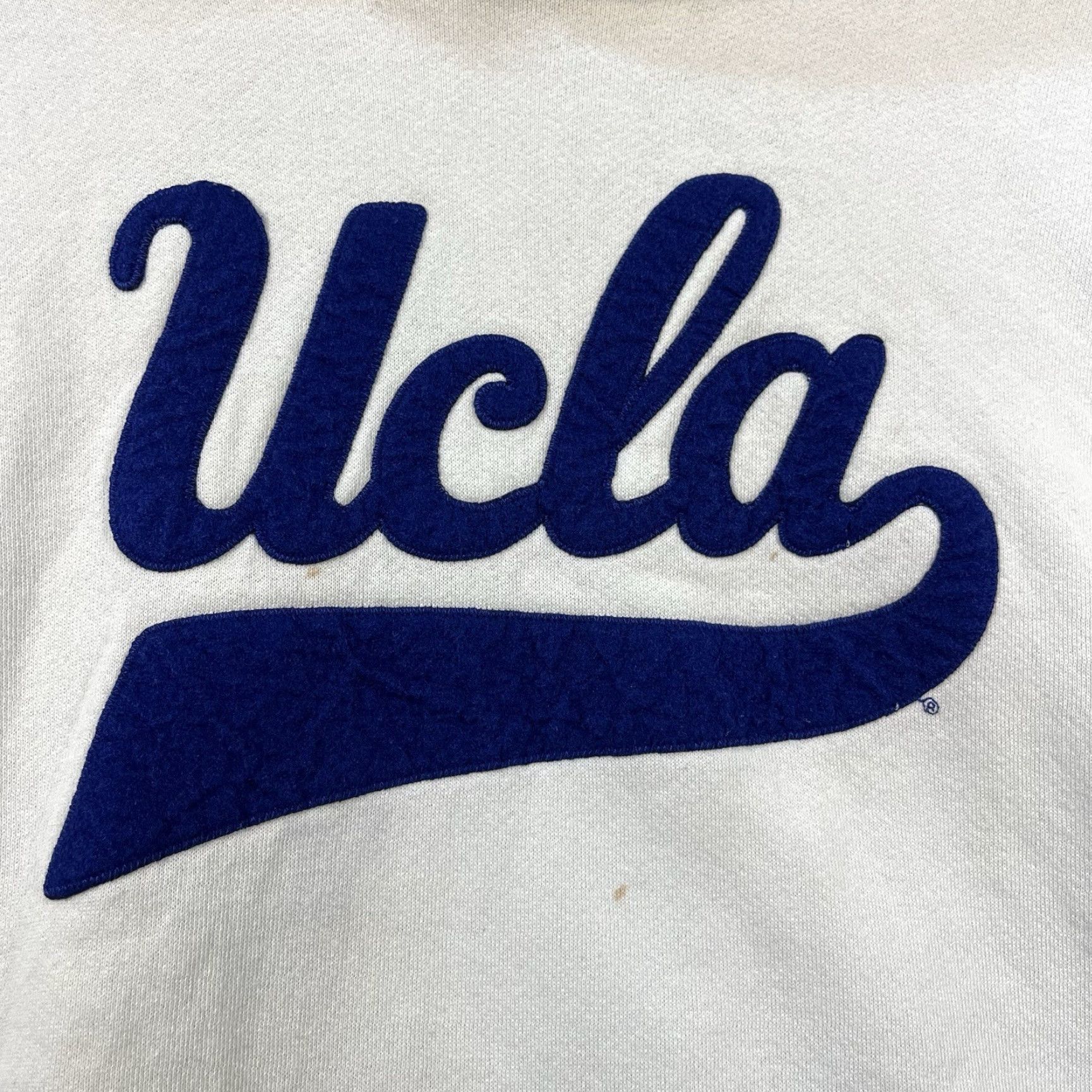 Russell Athletic VINTAGE Russell Athletic UCLA Bruins Hoodie White Sweatshirt Medium Mens College Fan 90s Size US M / EU 48-50 / 2 - 2 Thumbnail