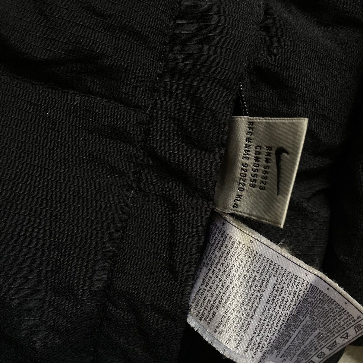 Japanese Brand × Nike GRAIL RARE BOMBER PUFFER DOWN JACKET NIKE BIG SWOOSH 80s 90s Size US L / EU 52-54 / 3 - 6 Thumbnail