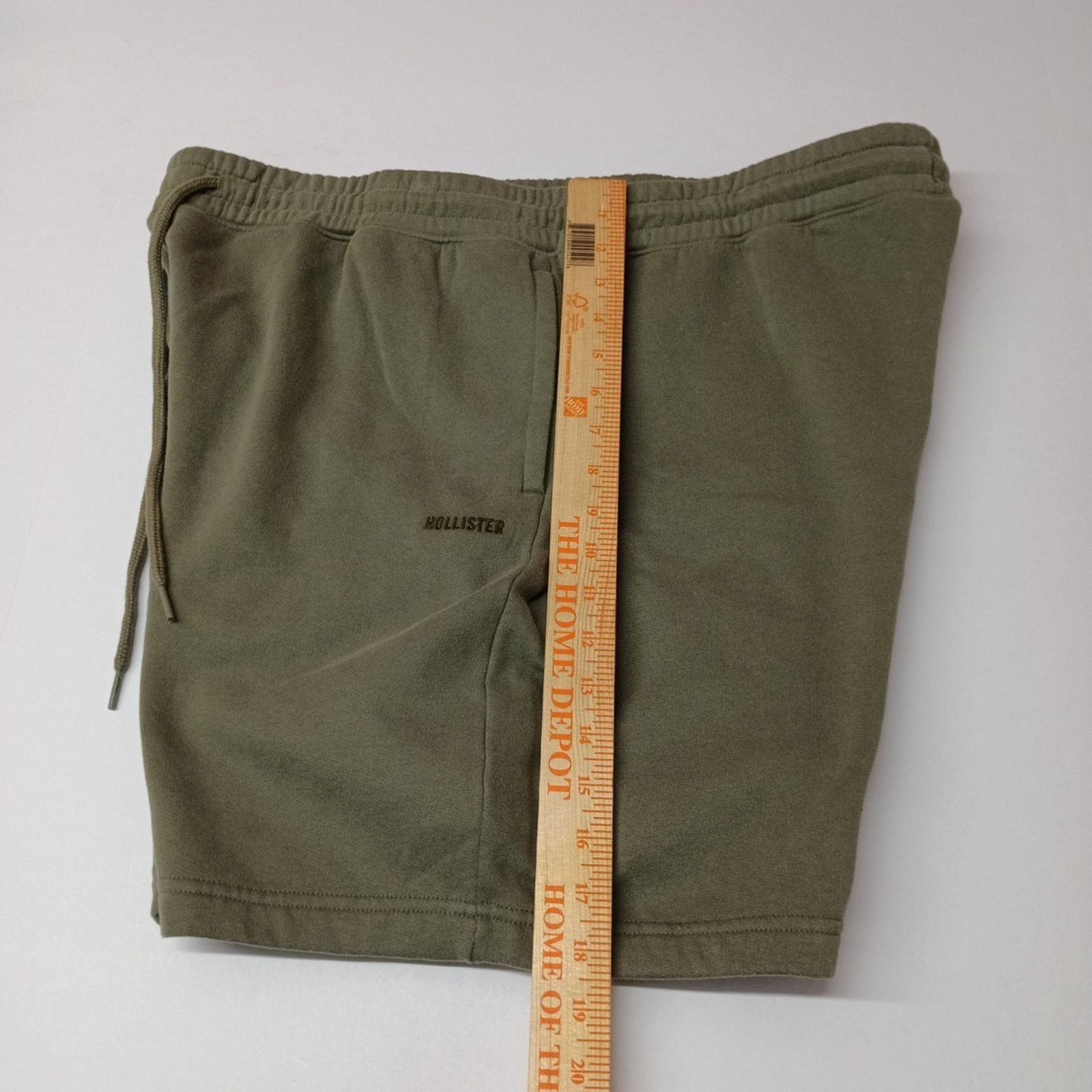 Hollister Hollister Shorts Men's 2XL Green Fleece Sweat Zipper Pocket Size US 40 / EU 56 - 8 Thumbnail