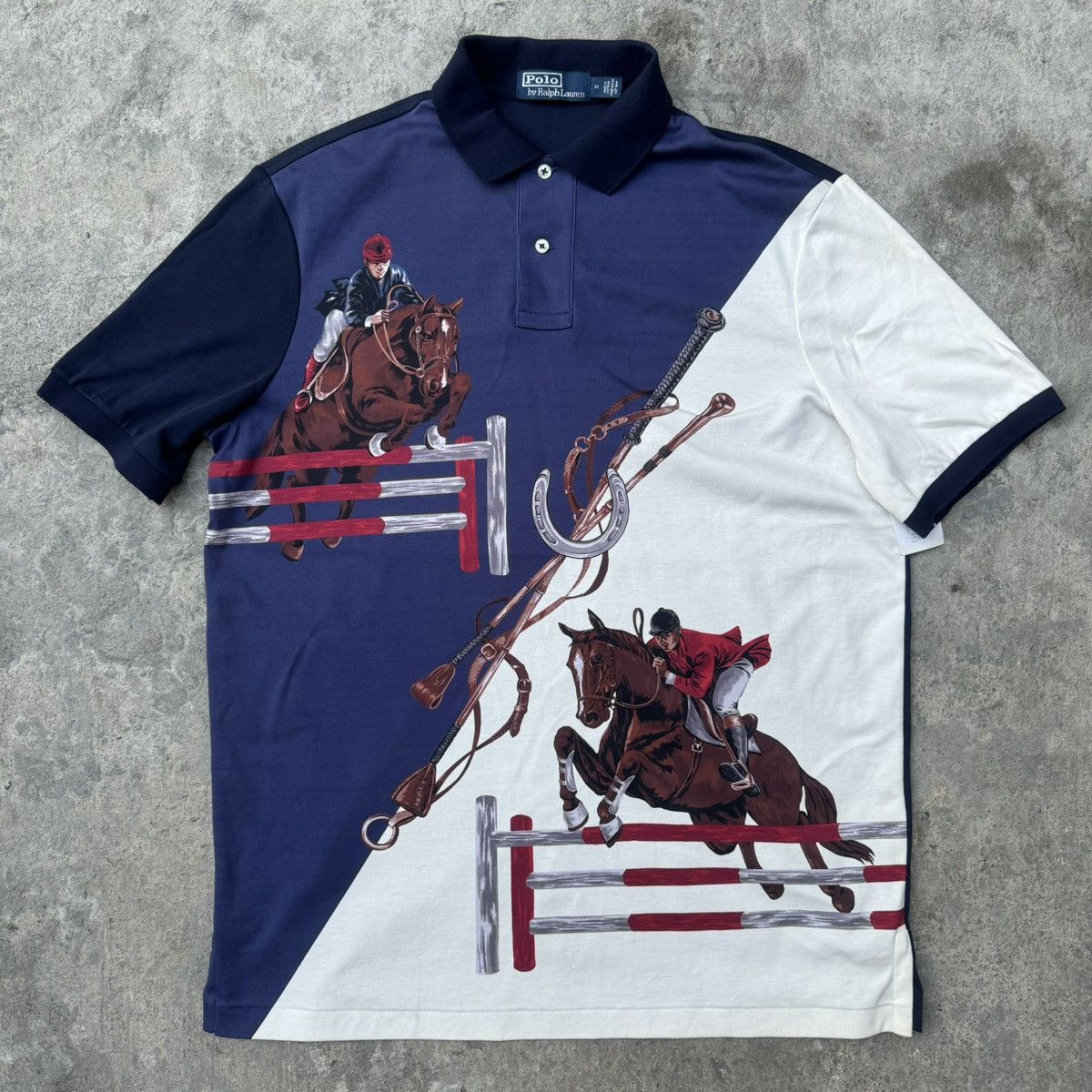 image of Polo Ralph Laurent Horseman Stadium in Blue, Men's (Size Medium)