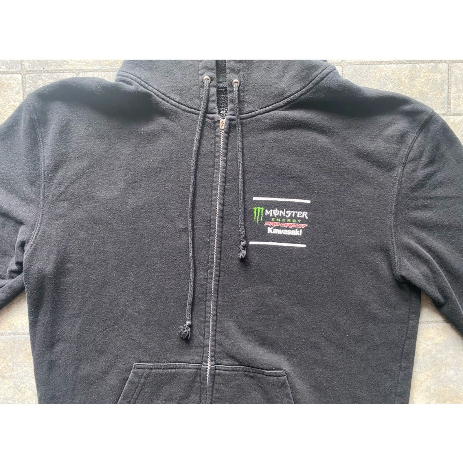 Vintage Pro Circuit Hoodie Full Zip Men’s Large Black Monster Energy Kawasaki Fox Racing Size US L / EU 52-54 / 3 - 6 Thumbnail