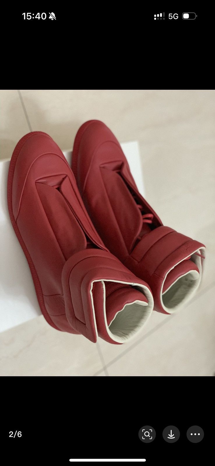 Maison Margiela FUTURE HI ALL RED BRAND NEW Size US 10.5 / EU 43-44 - 1 Thumbnail