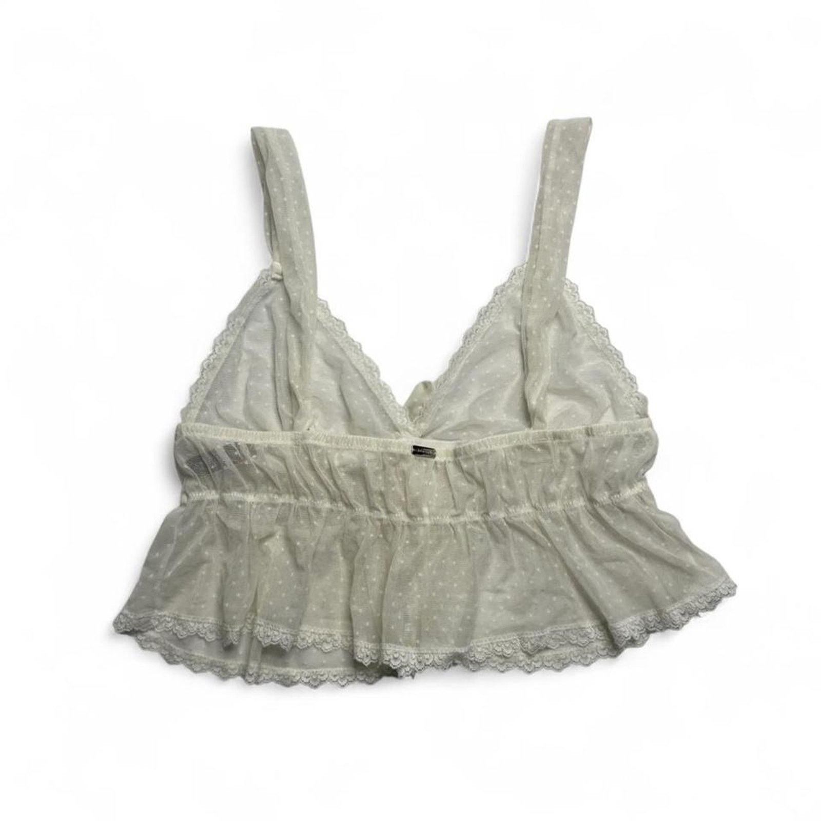 Other Adore Me white lace cami top with bow detail size xl Size XL / US 12-14 / IT 48-50 - 6 Thumbnail