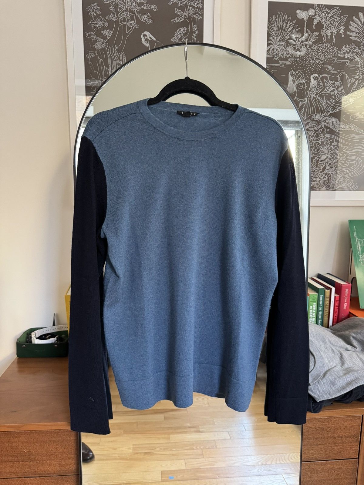 Theory Theory Two Tone Sweater Size US M / EU 48-50 / 2 - 1 Thumbnail