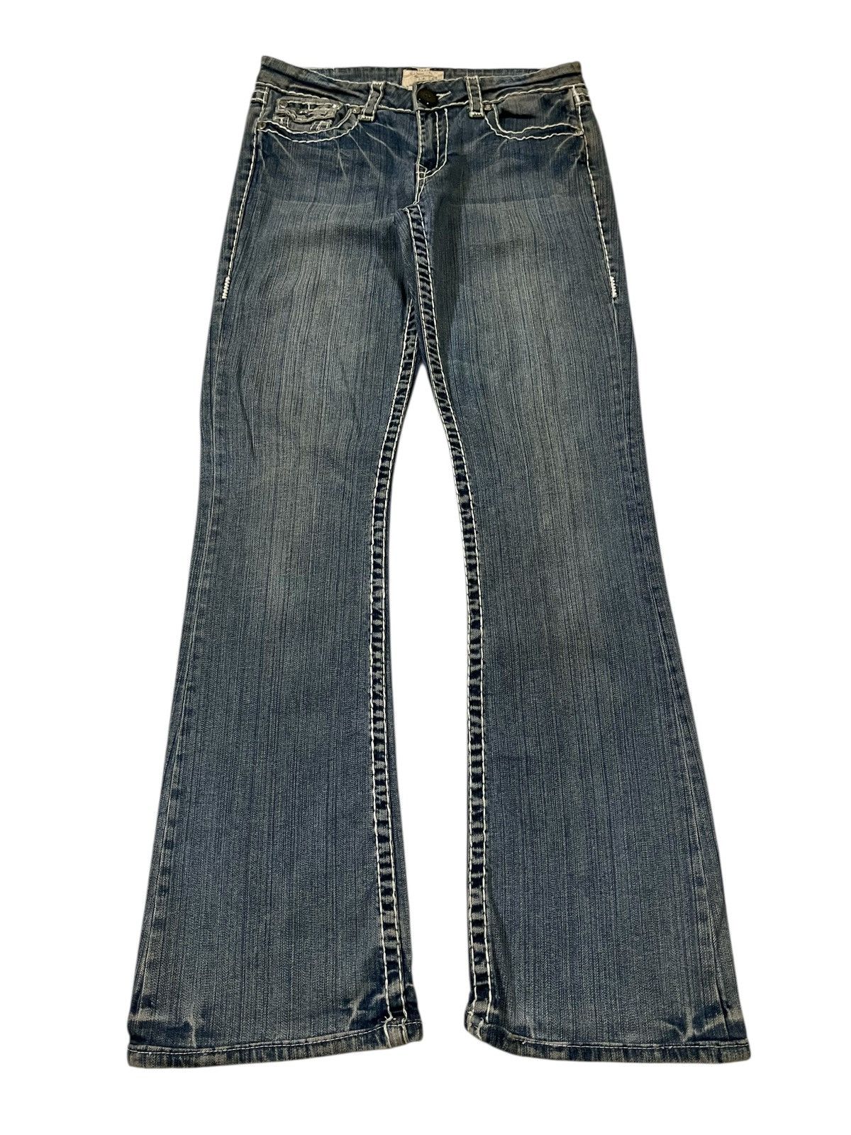 Beauty Beast LA IDOL USA Flared Low Rise Jeans Denim Size US 30 / EU 46 - 1 Thumbnail