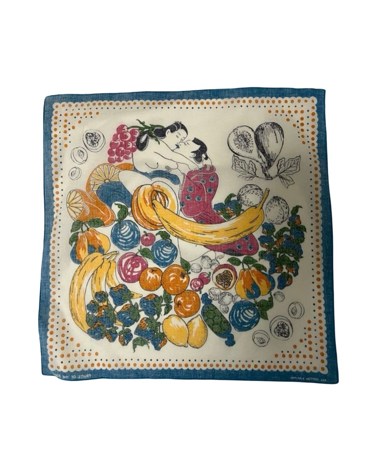 Kapital Ukiyoe Shunga Porn Bandana Size ONE SIZE - 2 Thumbnail