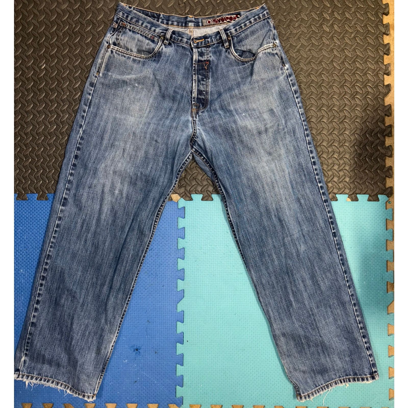 Volcom Vintage Volcom jeans Boardwear size 38x32 baggy denim Y2K Size US 38 / EU 54 - 1 Thumbnail