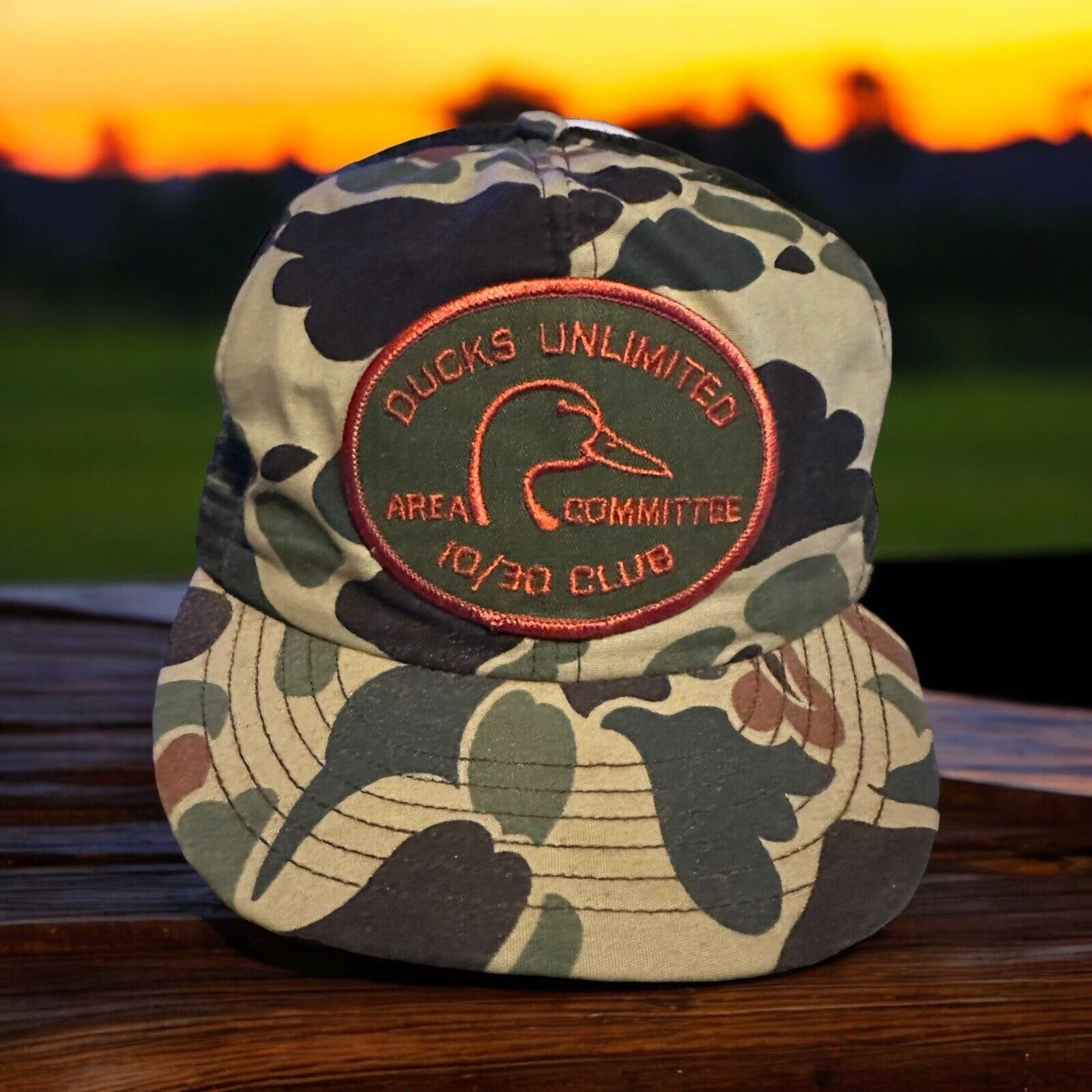 Delong VTG Ducks Unlimited Baseball Cap Waterfowl Hat 90s Trucker Size ONE SIZE - 1 Thumbnail