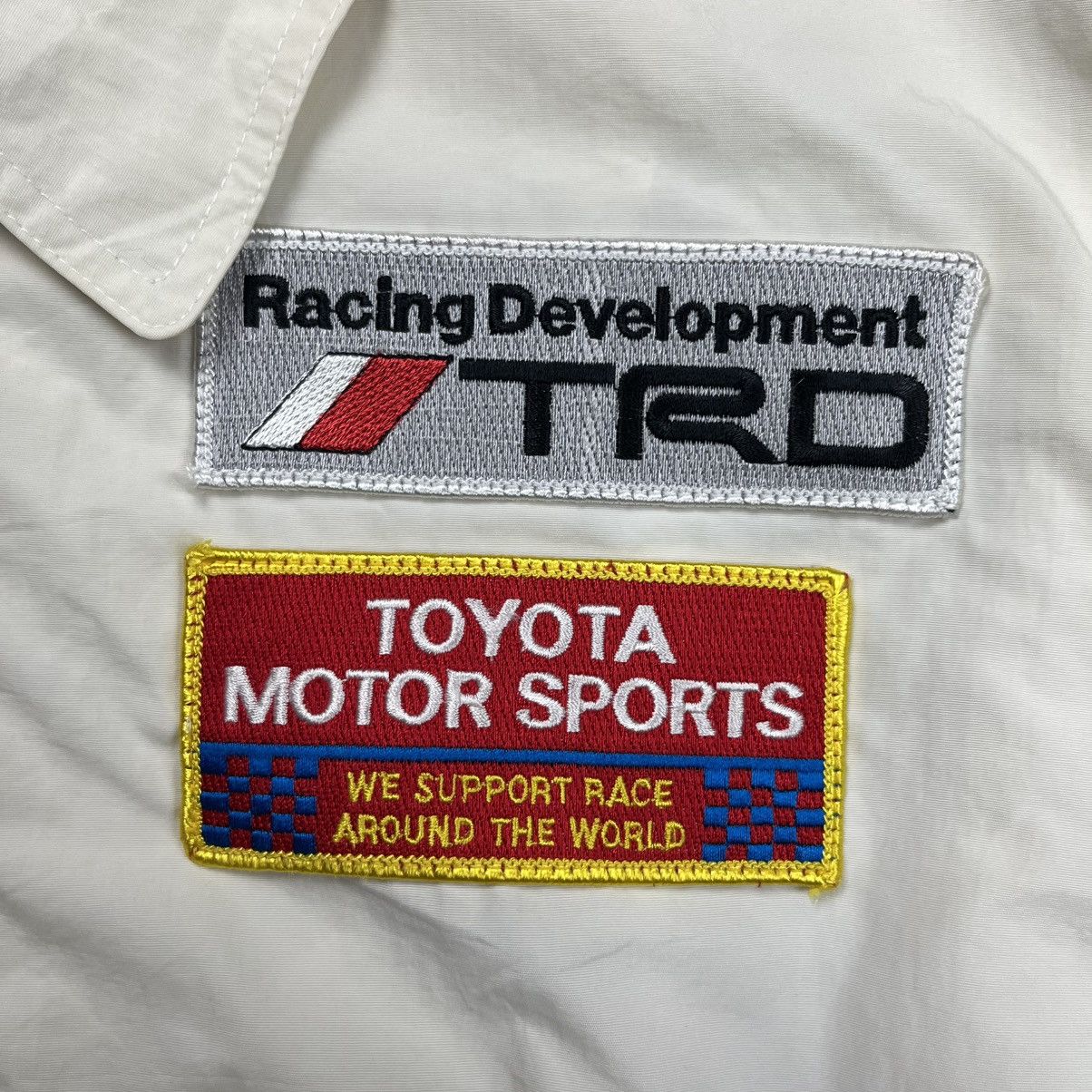 Japanese Brand × Sports Specialties Vintage 90s Trd Toyota racing development bomber jacket Size US L / EU 52-54 / 3 - 7 Thumbnail