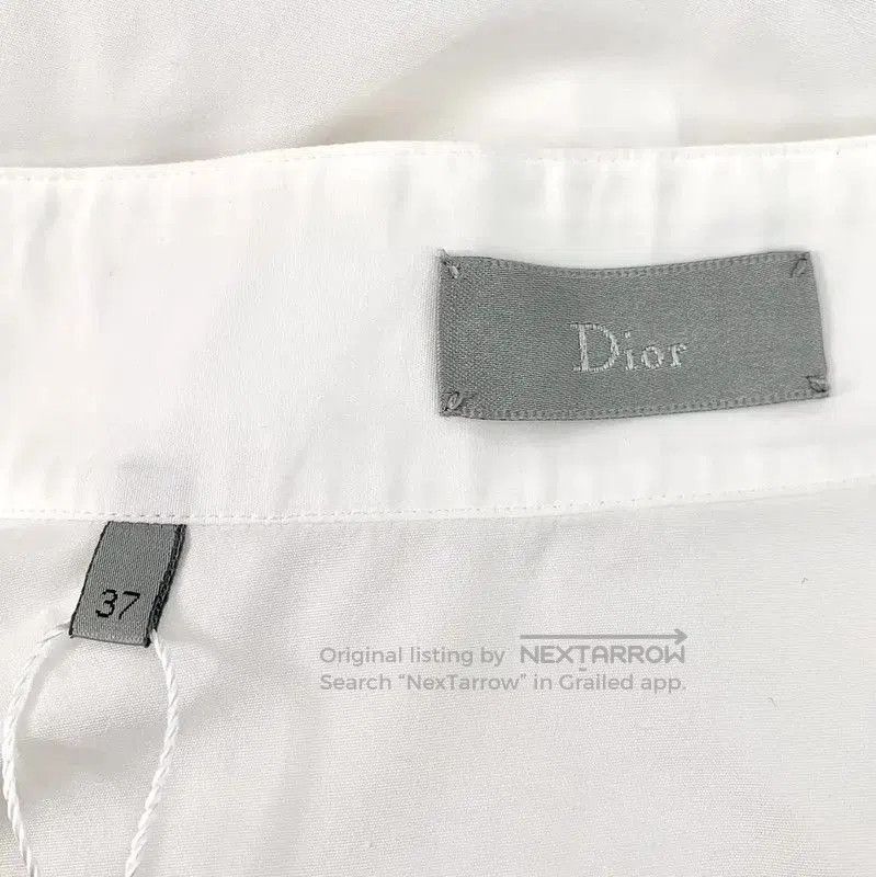 Dior Dior White Cotton Women's Shirt Size S . Size S / US 4 / IT 40 - 5 Thumbnail