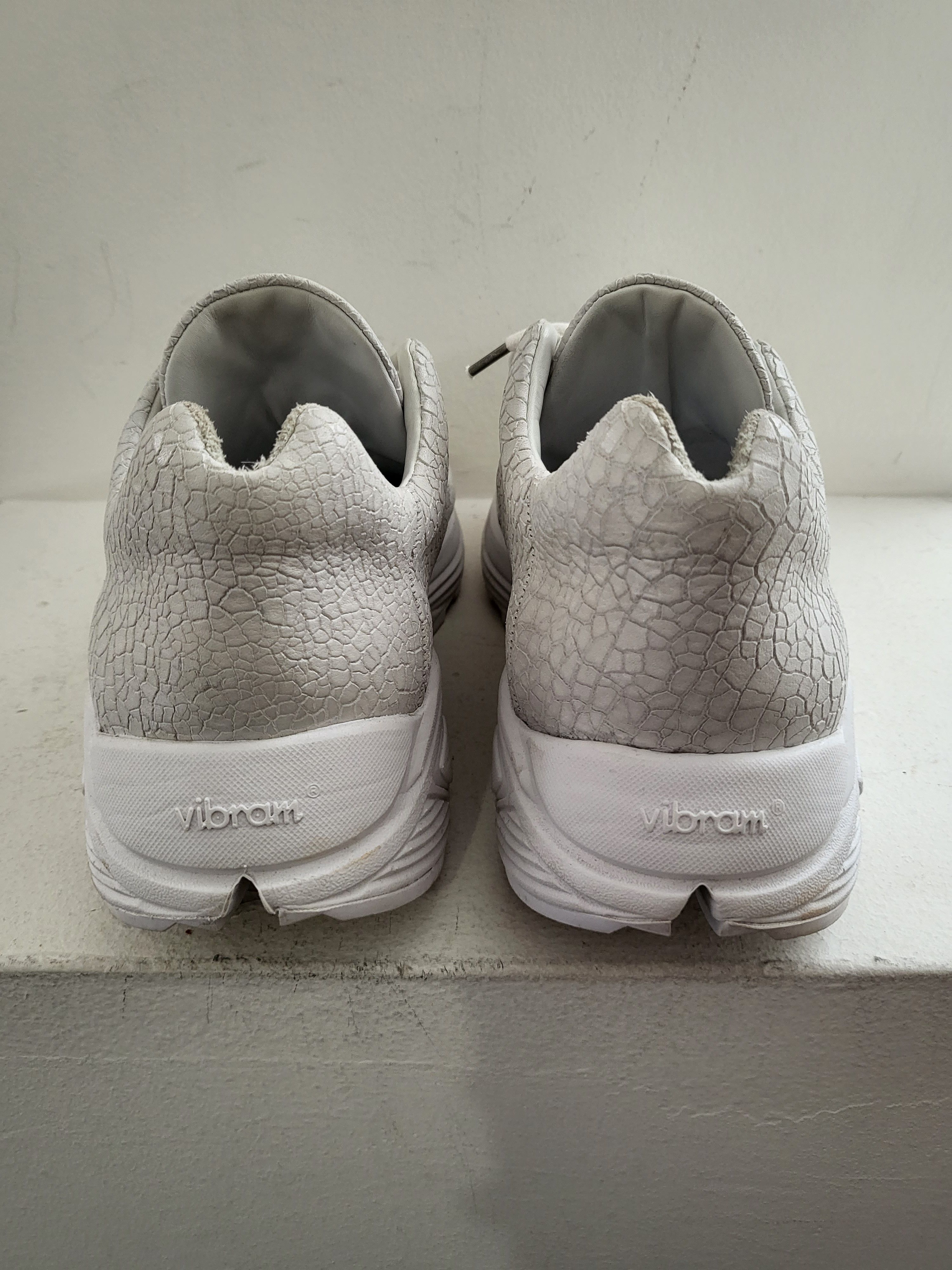 The Last Conspiracy "Caleb" cracked leather sneakers Size US 10 / EU 43 - 5 Thumbnail