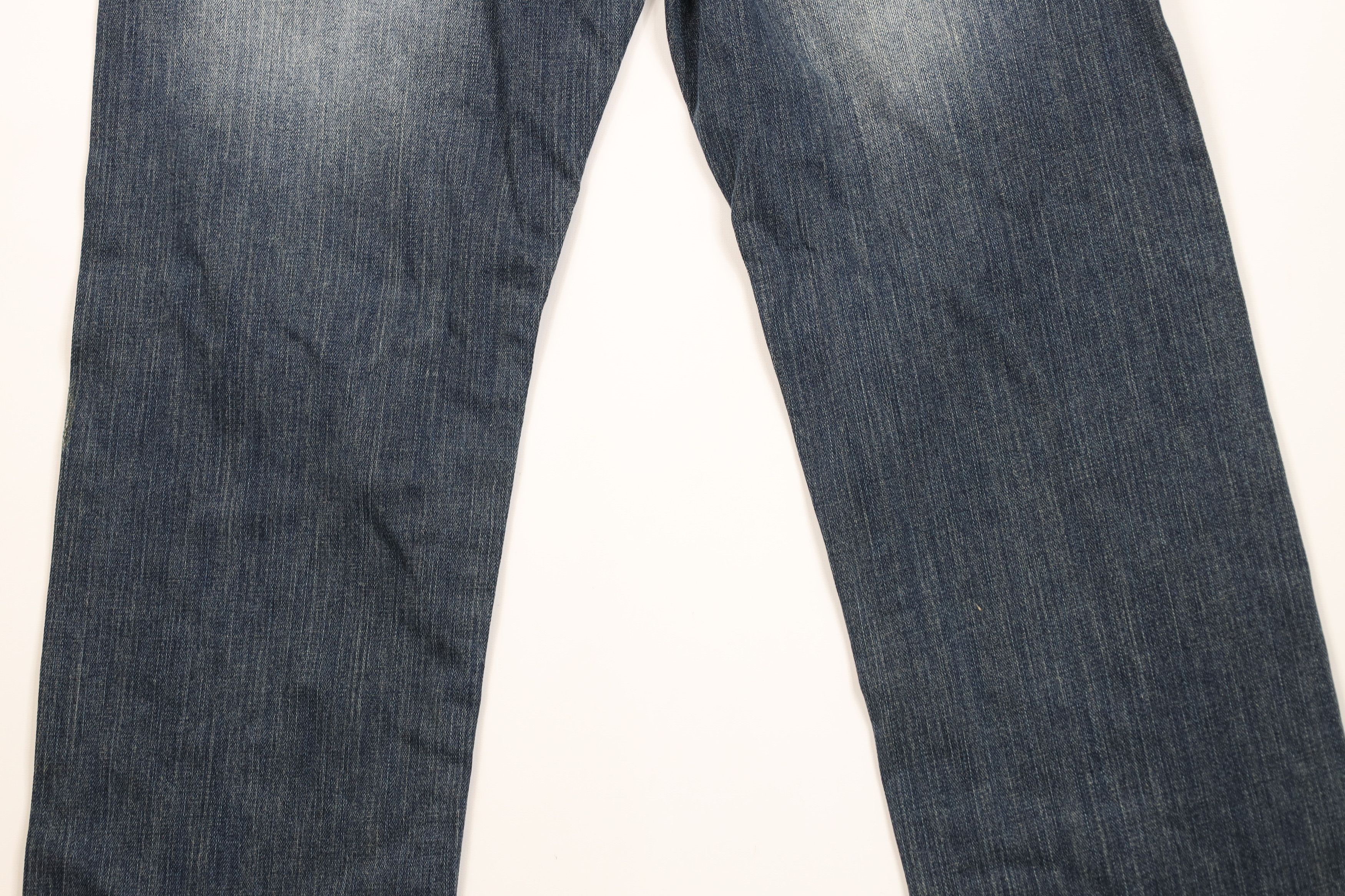Pelle Pelle Vintage 90s Y2K Pelle Pelle Wide Leg Denim Jeans Blue Size US 36 / EU 52 - 12 Thumbnail