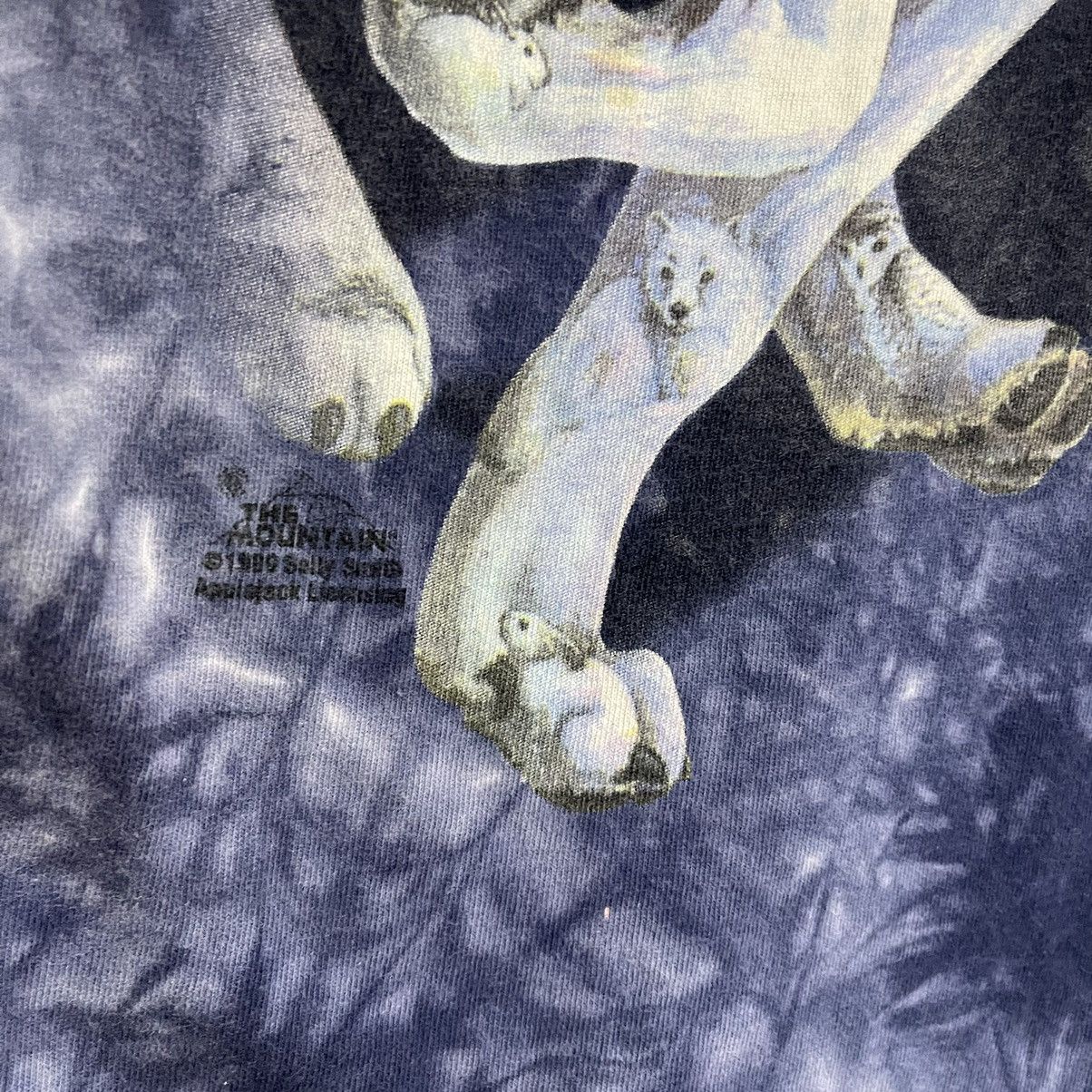 Japanese Brand × The Mountain × Vintage Vintage 90s The Mountain Wolf Pack Overprint Tee Size US M / EU 48-50 / 2 - 6 Thumbnail