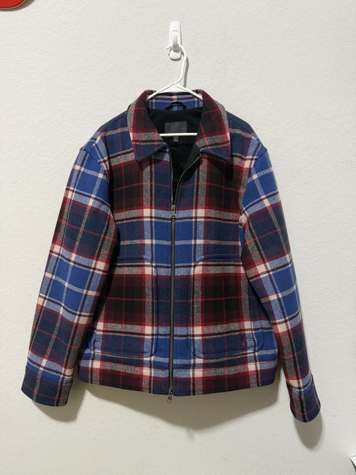 Banana Republic Banana Republic plaid zip up jacket Size US L / EU 52-54 / 3 - 1 Thumbnail