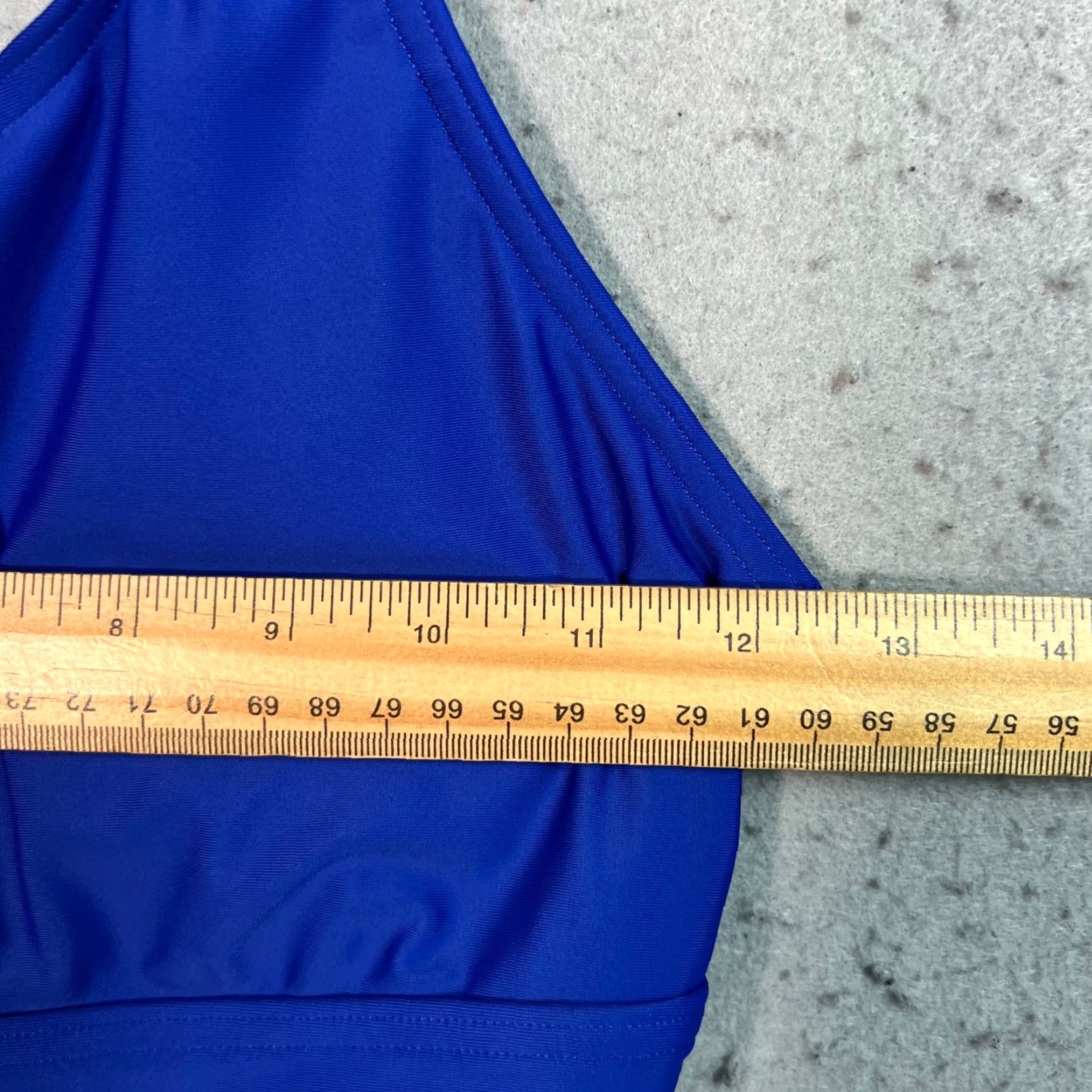 Adidas Adidas Sports Bra Shirt Womens Small Blue Racerback Pullover Wireless Full Cup Logo Polyester Elastane Activewear 90s? Size ONE SIZE - 5 Thumbnail