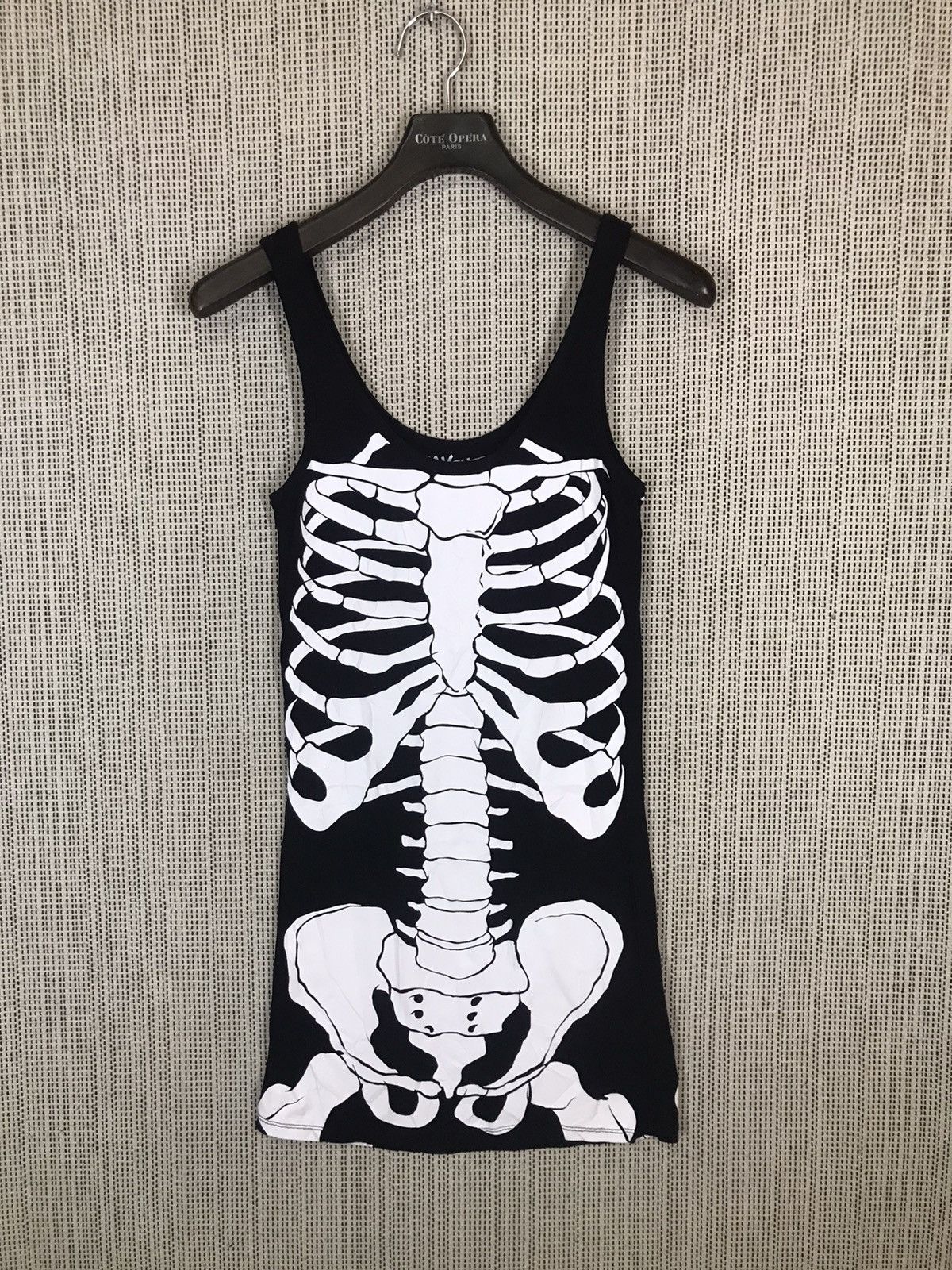 Japanese Brand × Seditionaries ‼️BONES TANKTOP STRECHBLE BY MIGHTY FINE ‼️ Size M / US 6-8 / IT 42-44 - 4 Thumbnail