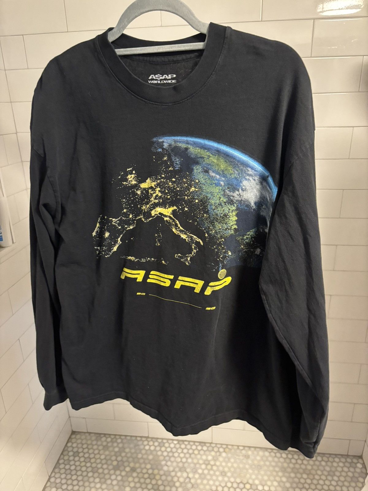 Asap Rocky Asap Worldwide Tee Shirt | Grailed