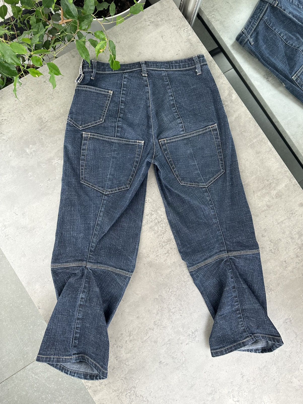 Marithe + Francois Girbaud Marithe Francois Gibraud Cropped Jeans Size 28" / US 6 / IT 42 - 9 Thumbnail