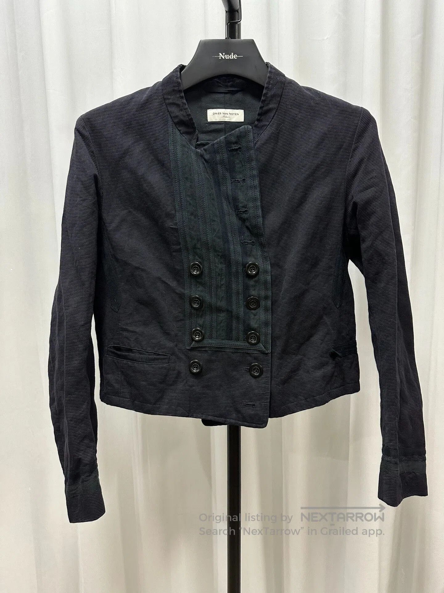 Dries Van Noten Dries Van Noten Double-Breasted Jacket. Size XS / US 0-2 / IT 36-38 - 1 Thumbnail