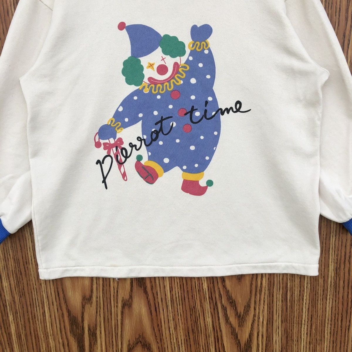 Vintage Vintage Clown Shirt Pullover Retro Sleeve Size US M / EU 48-50 / 2 - 4 Thumbnail