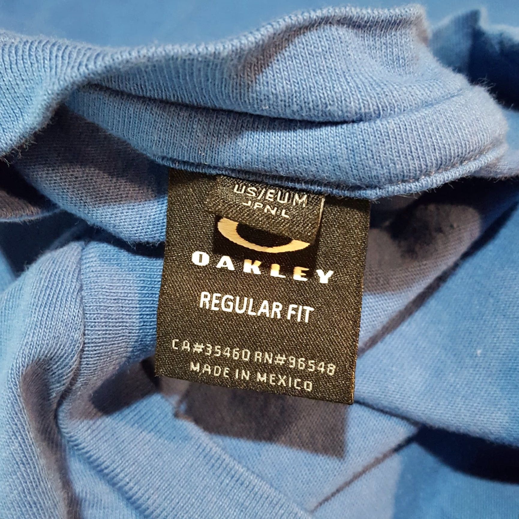 Oakley VINTAGE Oakley T-Shirt Men Medium Blue Retro 90s Outdoor Athletic Logo Cotton Size US M / EU 48-50 / 2 - 5 Thumbnail