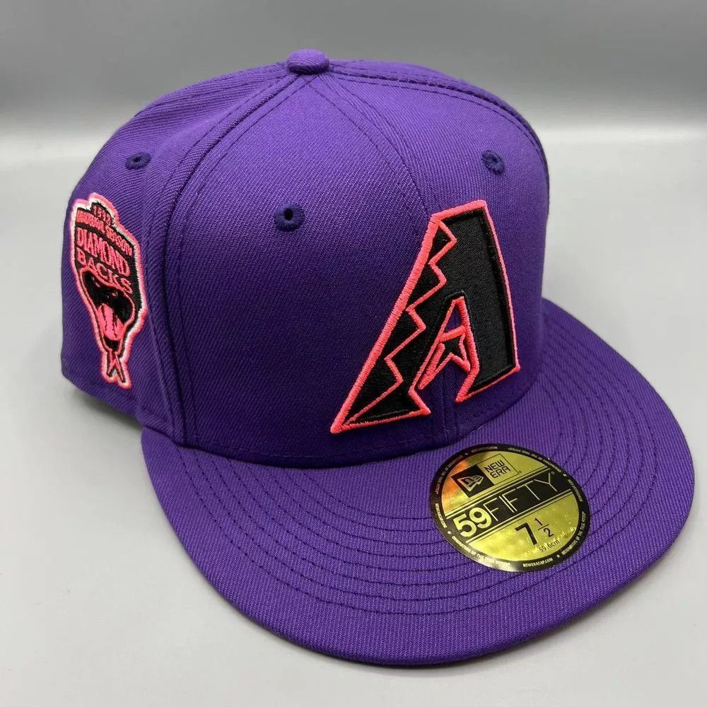 Arizona Diamondbacks Hat Men 7 1/2 59Fifty New Era Fitted