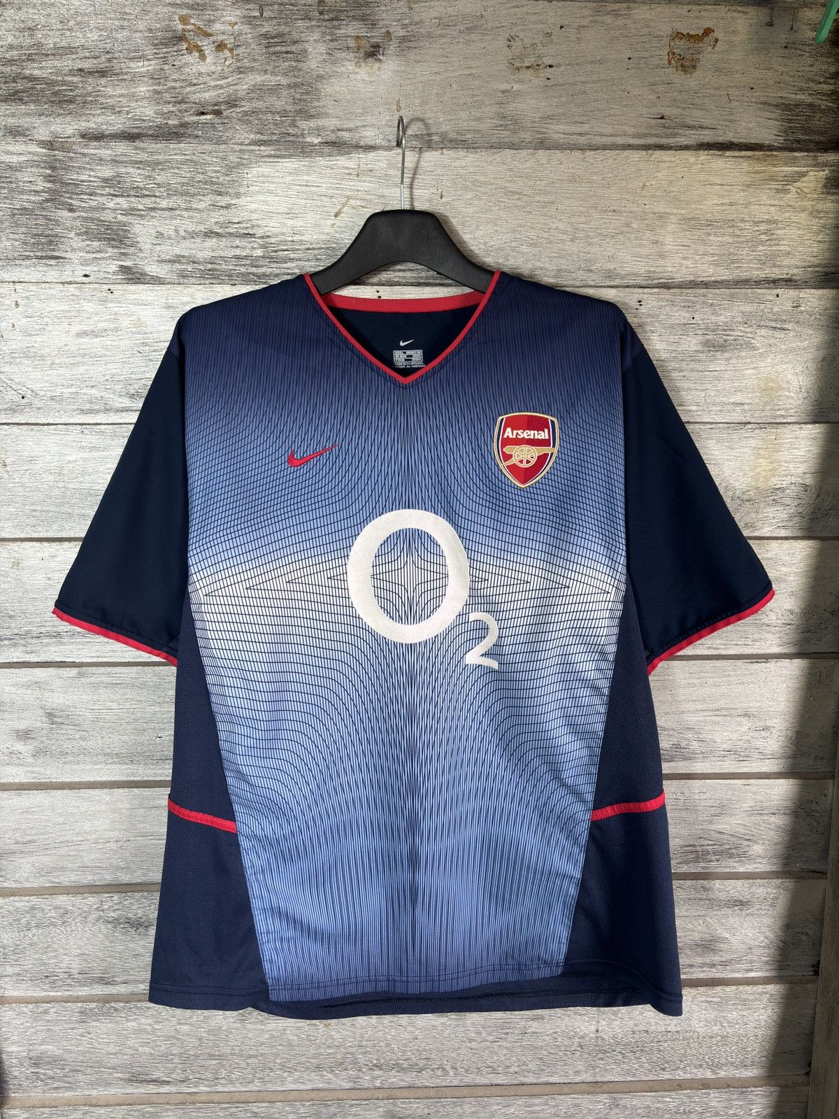 Other Vintage Arsenal 02/03 Away Jersey Player Issue Size US L / EU 52-54 / 3 - 1 Thumbnail