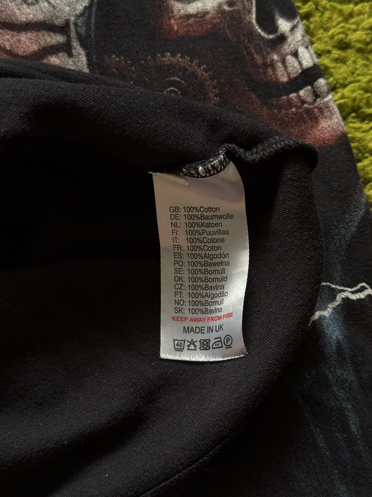 If Six Was Nine Spiral 2000s vintage gothic opium Y2K style longsleeve Size XXL / US 16-18 / IT 52-54 - 7 Thumbnail
