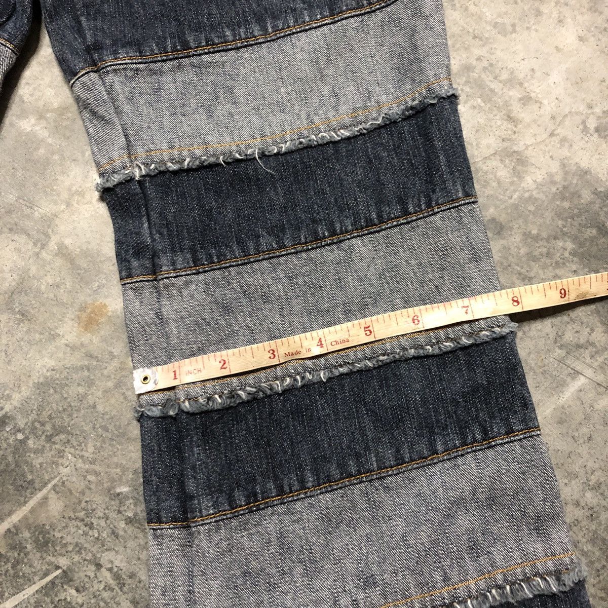 Japanese Brand × Seditionaries Unbranded Flare Jeans Size US 26 / EU 42 - 19 Thumbnail