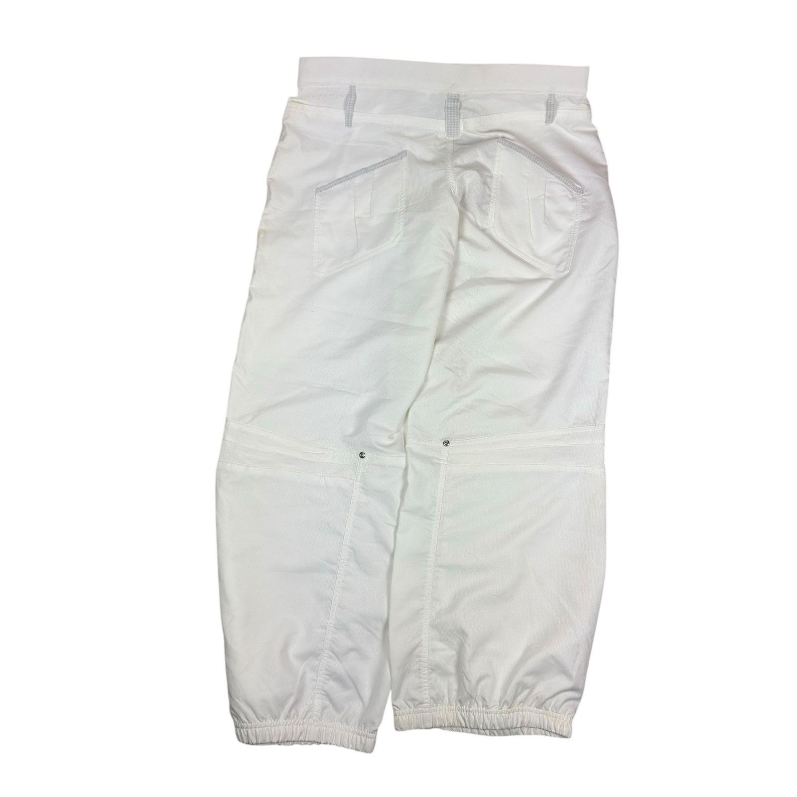 Nike × Vintage Nike Sphere Dry Women's White Swoosh Straight Training Pants Size 30" / US 8 / IT 44 - 5 Thumbnail