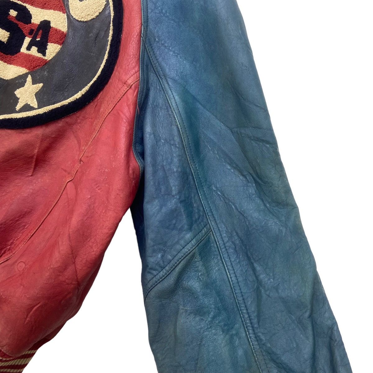 Hobo Vtg North Beach Leather Michael Hoban 8 Ball Leather Jacket Size US M / EU 48-50 / 2 - 14 Thumbnail