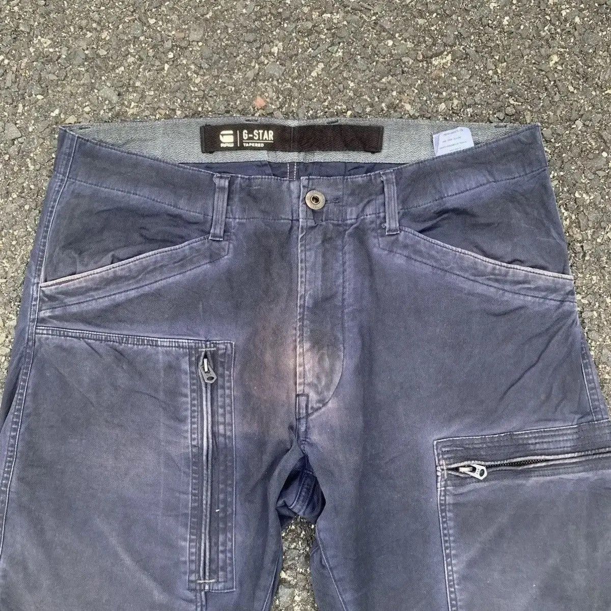 G-Star SICKS‼️GSTAR RAW TROUSERS FADED VERYRARE CURVE LEG PANTS W34 Size US 34 / EU 50 - 6 Thumbnail