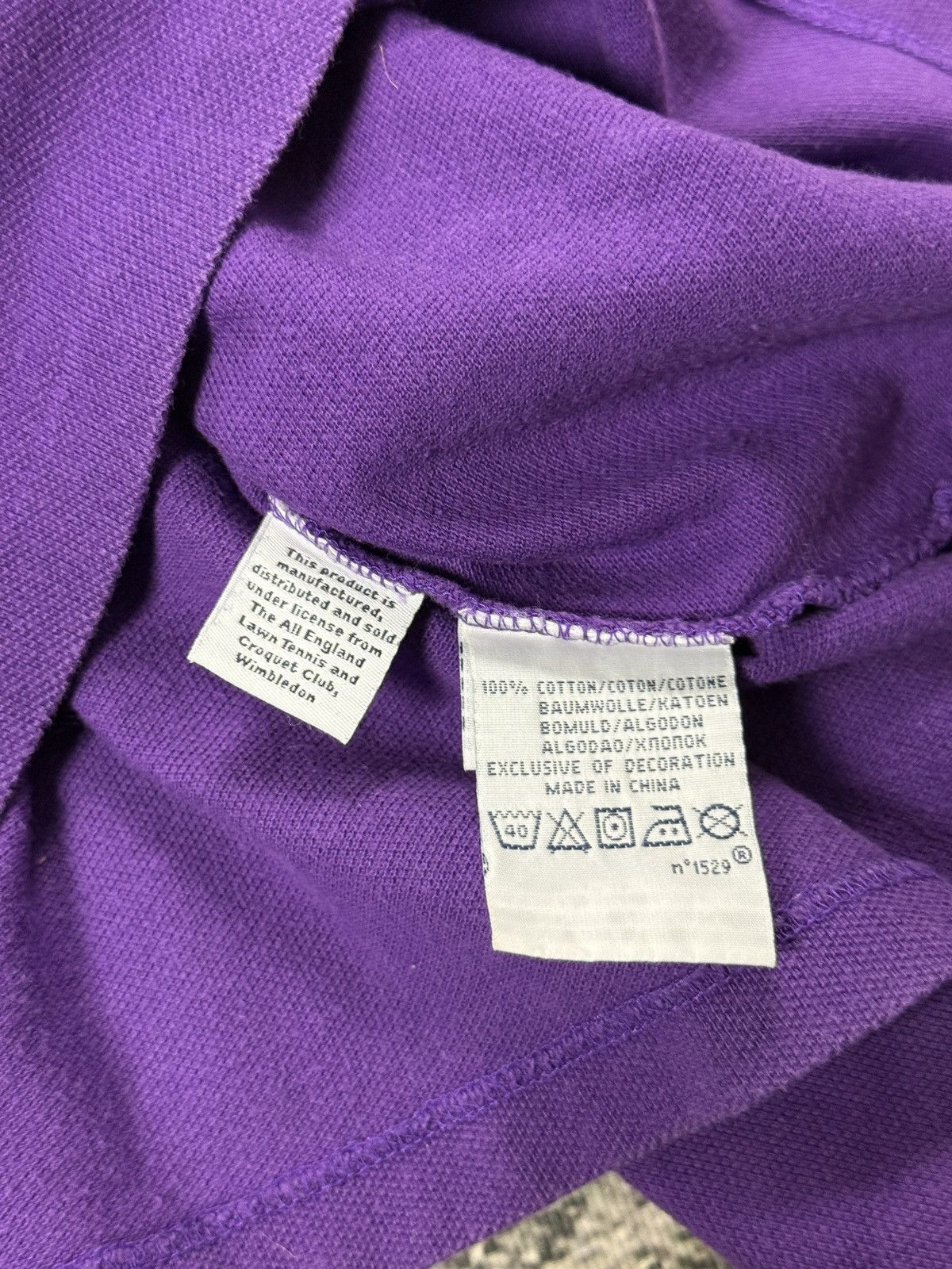 Ralph Lauren Chief Keef Polo Ralph Lauren vintage purple Wimbledon Size US M / EU 48-50 / 2 - 4 Thumbnail