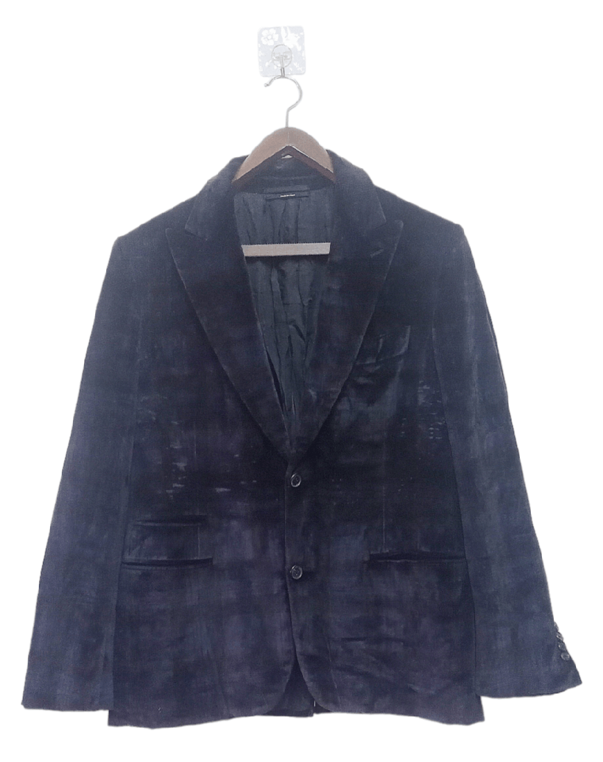 Hermes Vintage Hermes Velvet Jacket Size US S / EU 44-46 / 1 - 1 Thumbnail