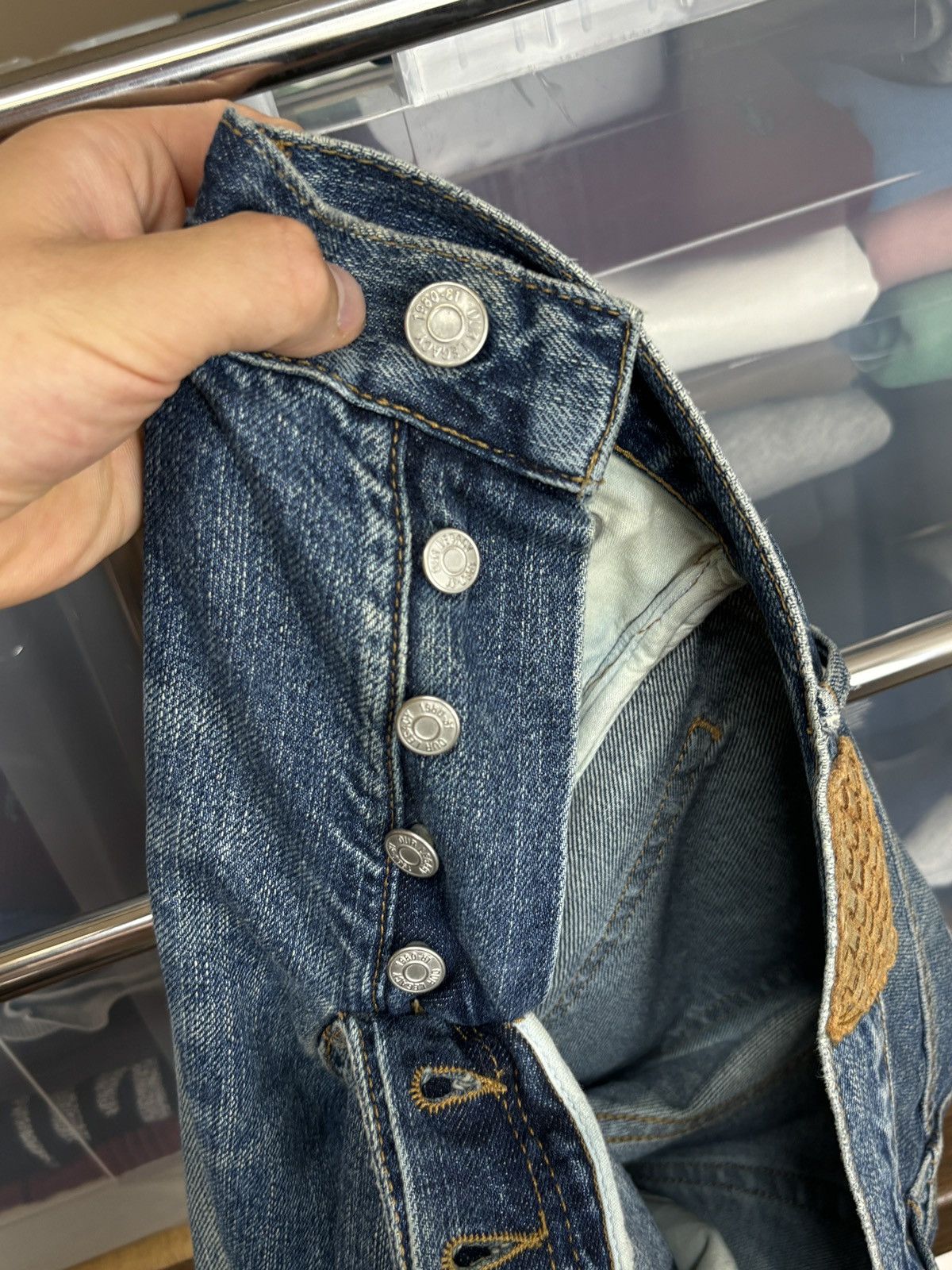 Designer × Our Legacy × Vintage Our Legacy 1980-81 Vintage Denim Shorts Size US 30 / EU 46 - 5 Thumbnail