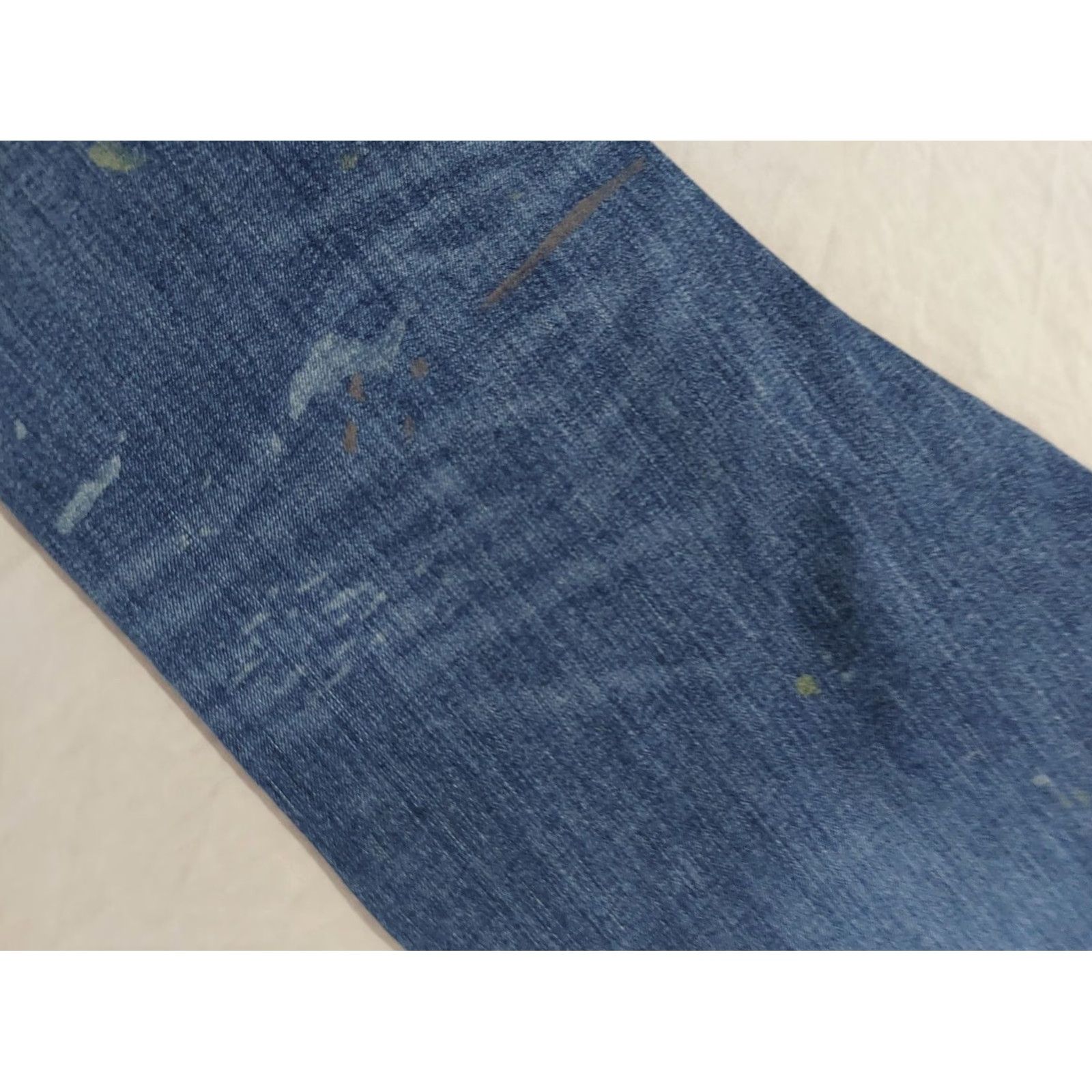 Polo Ralph Lauren Polo Ralph Lauren Jeans 40x32 Paint Slim Straight Denim Pants 42x32 Navy Blue Mens Jeans Size US L / EU 52-54 / 3 - 3 Thumbnail